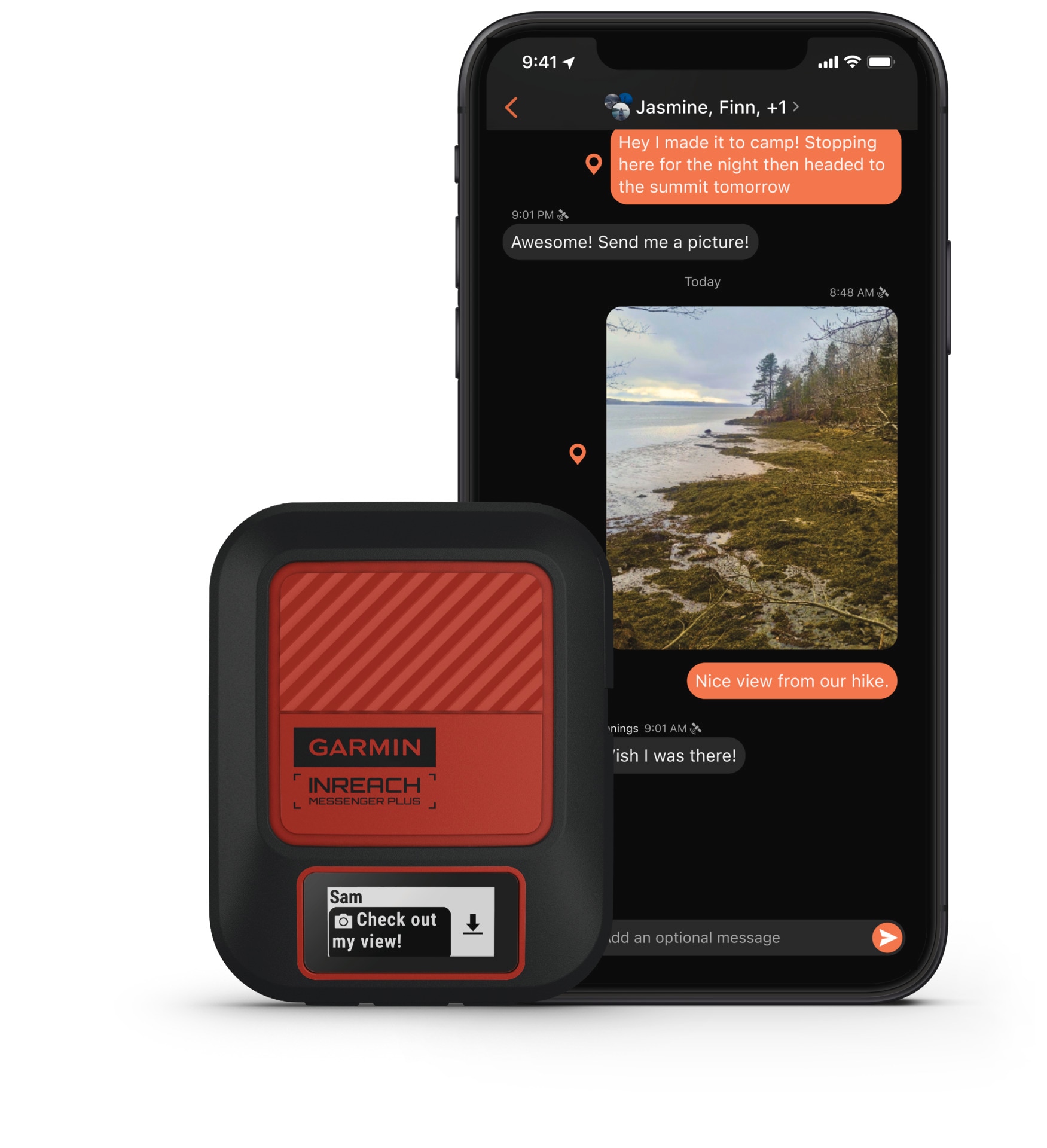 Garmin Navigationsgerät »inReach Messenger Plus«