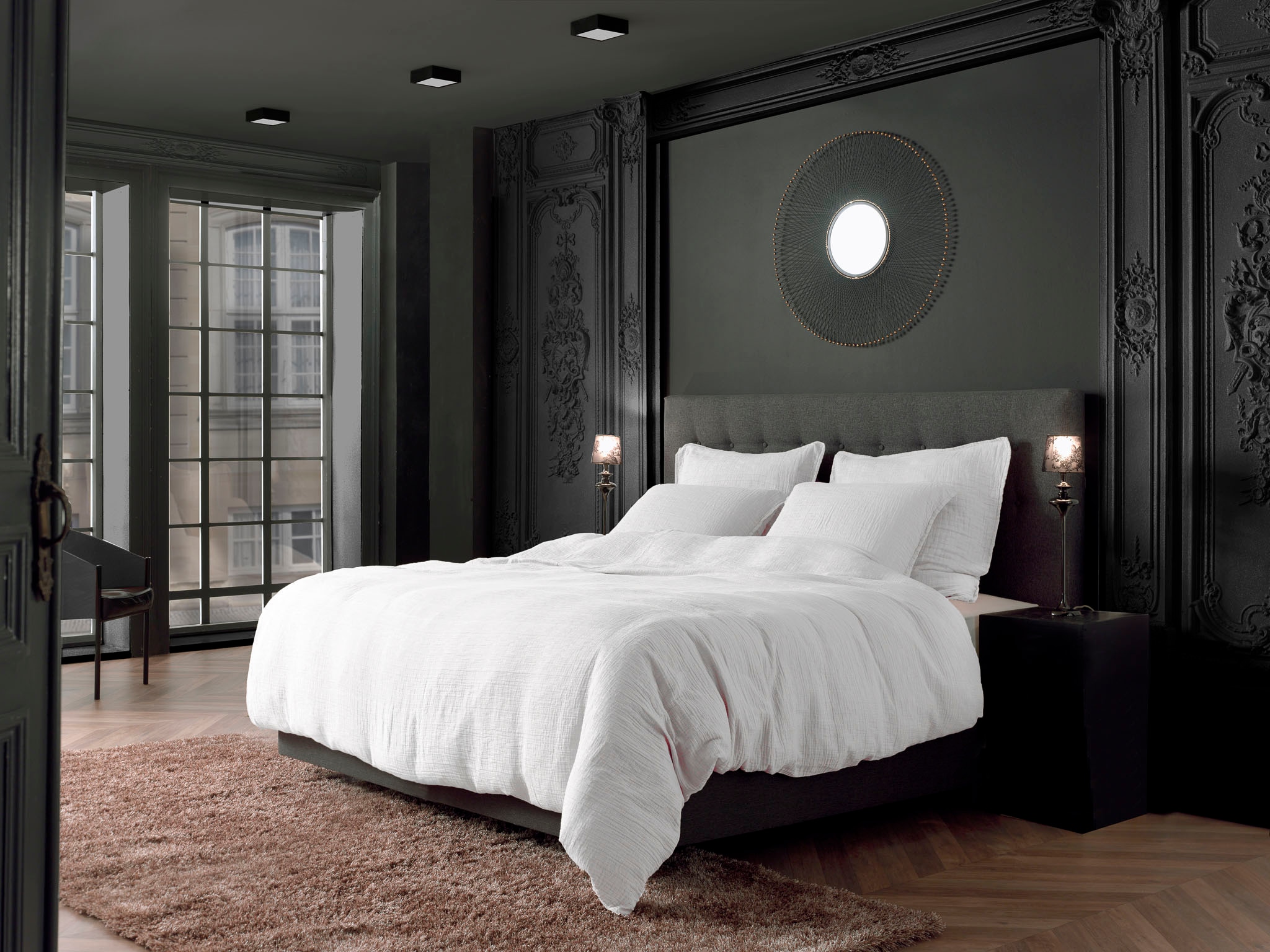 YELLOW Bettwäsche »Garza« 2 Stk. tlg. Uni Design, 100% Baumwolle ab 135x200 günstig online kaufen