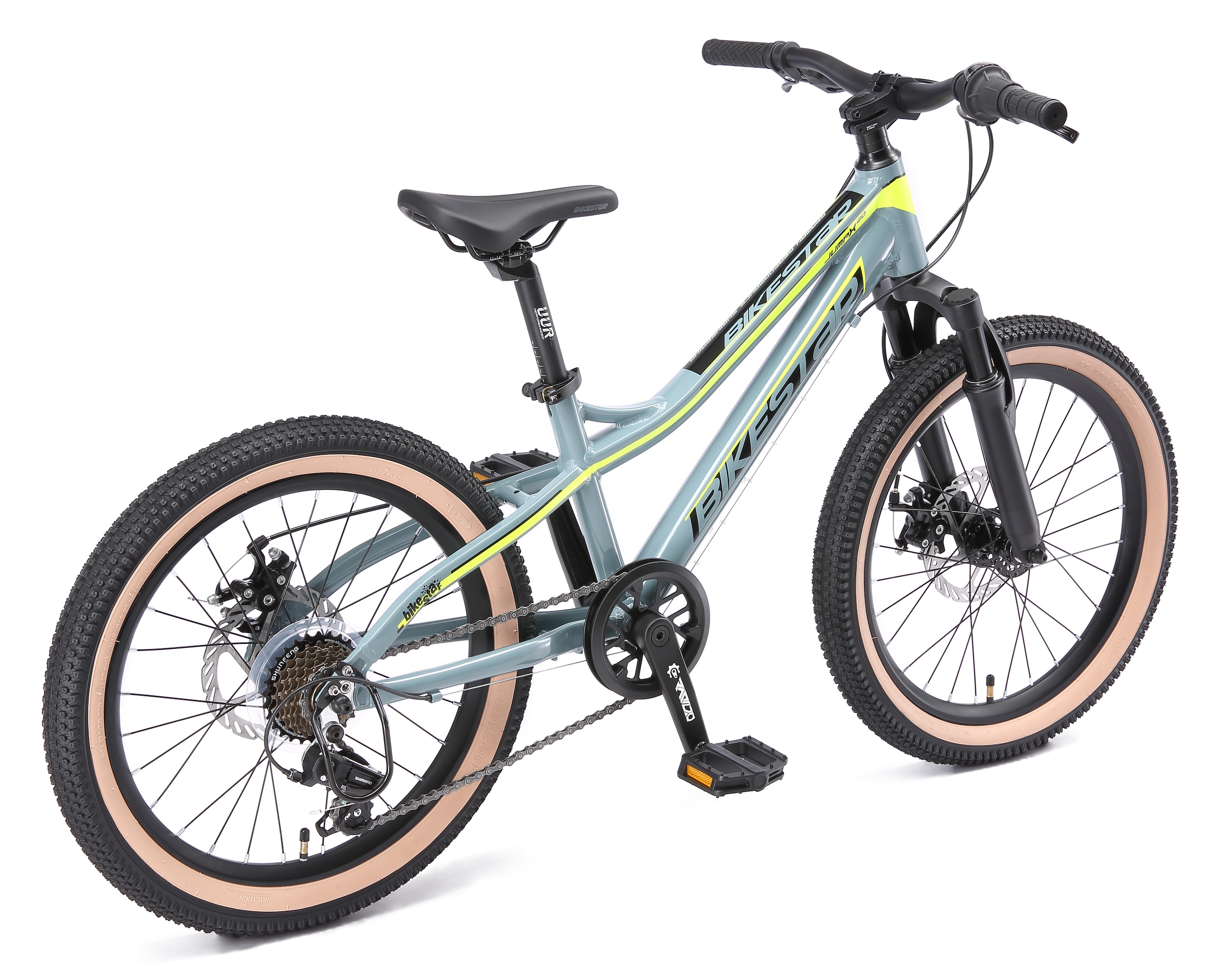 Bikestar Jugendfahrrad 7 Gang Shimano RDTY21 Schaltwerk Kettenschaltung