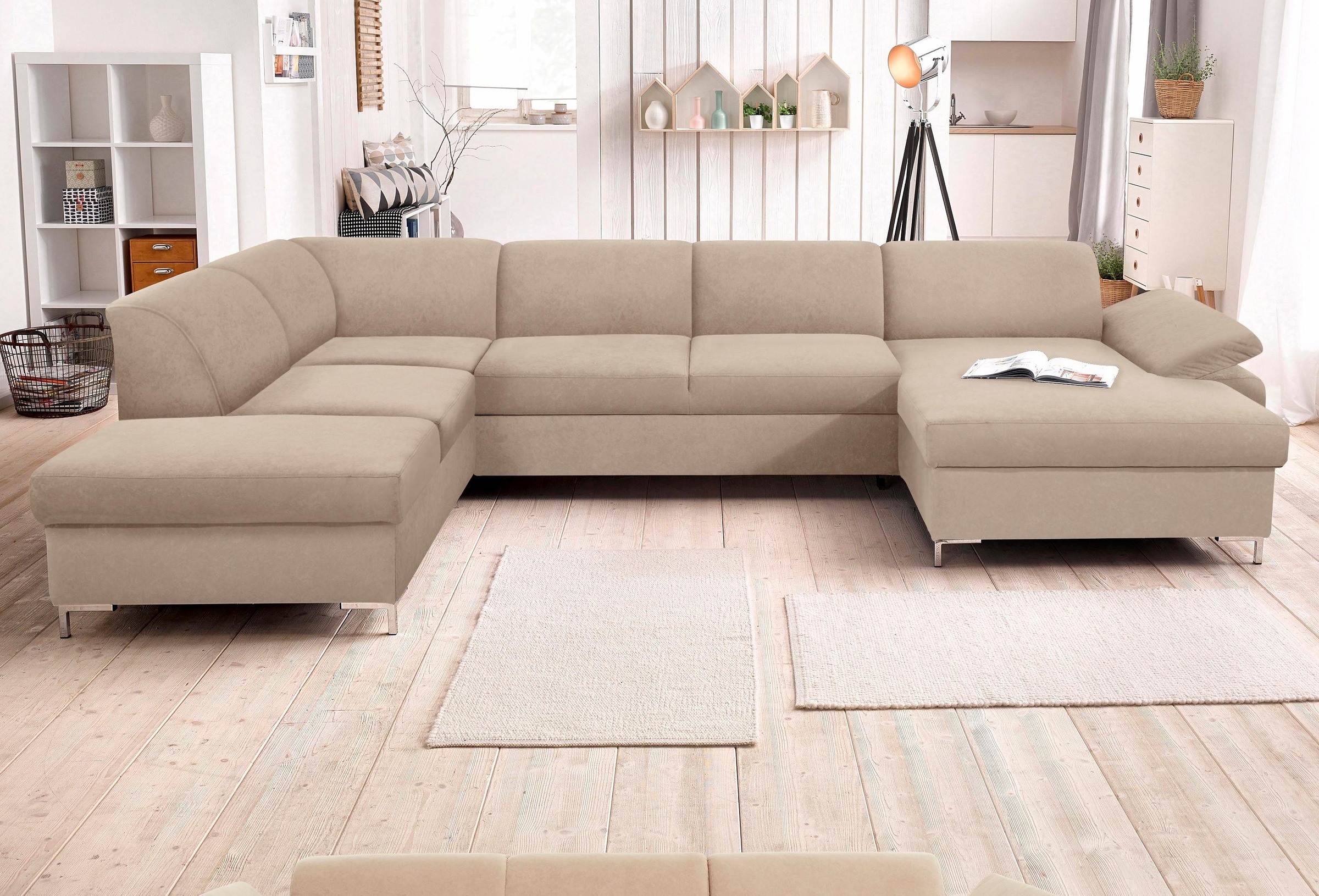 DOMO collection Wohnlandschaft »Santana mit viel Platz, komfortabel, modern günstig online kaufen