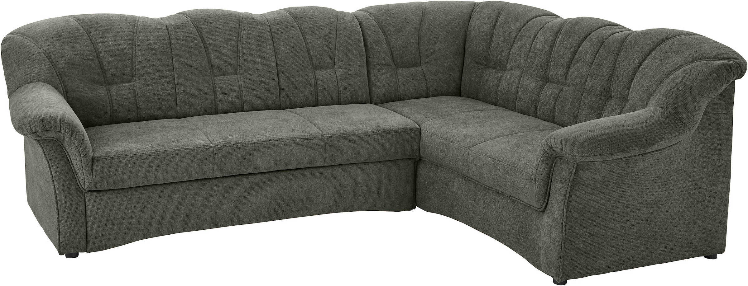 DOMO collection Ecksofa »Papenburg B/T/H: 242/190/84 cm L-Form«, wahlweise mit Bettfunktion, Langer Schenkel links oder rechts