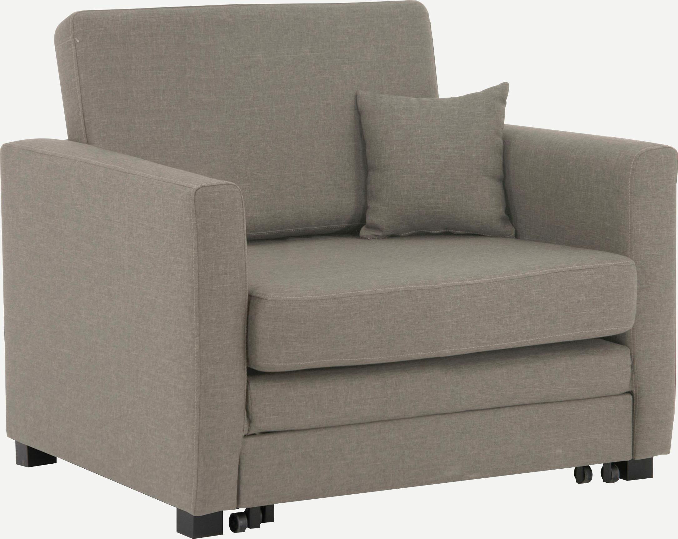 Home affaire Sessel »Mexico Schlafsessel« mit ausziehbarer Schlaffunktion, günstig online kaufen