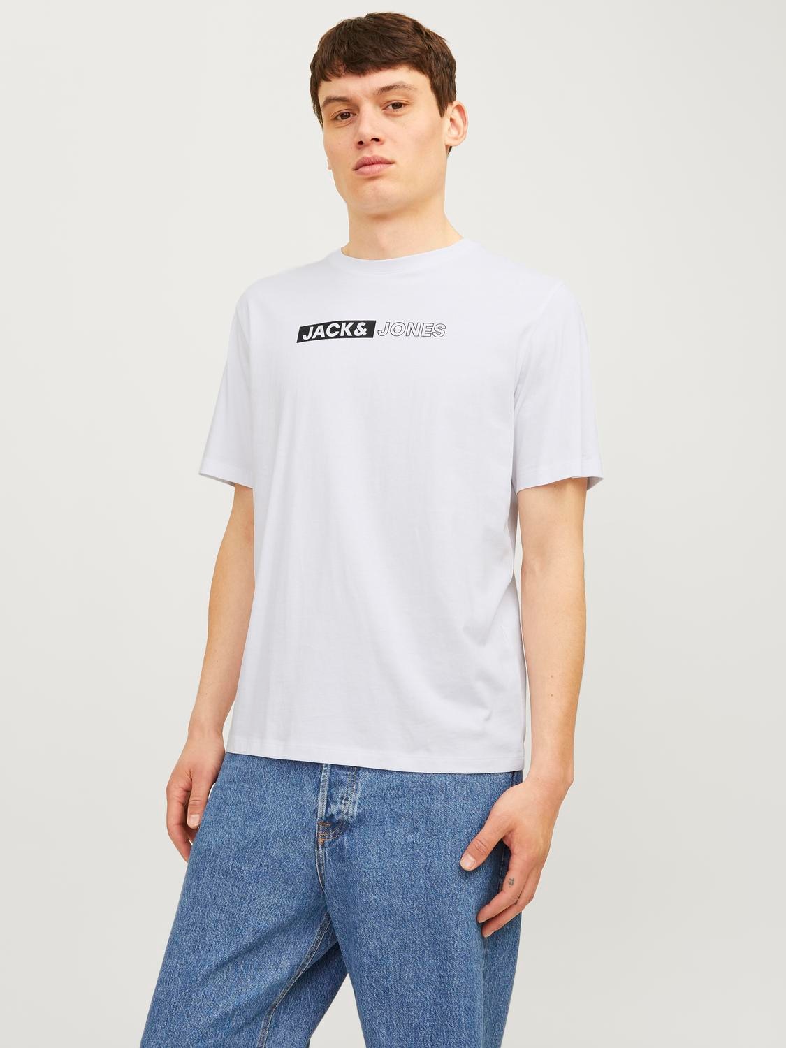 Jack & Jones Rundhalsshirt »JJECORP LOGO TEE PLAY SS O-NECK NOOS«