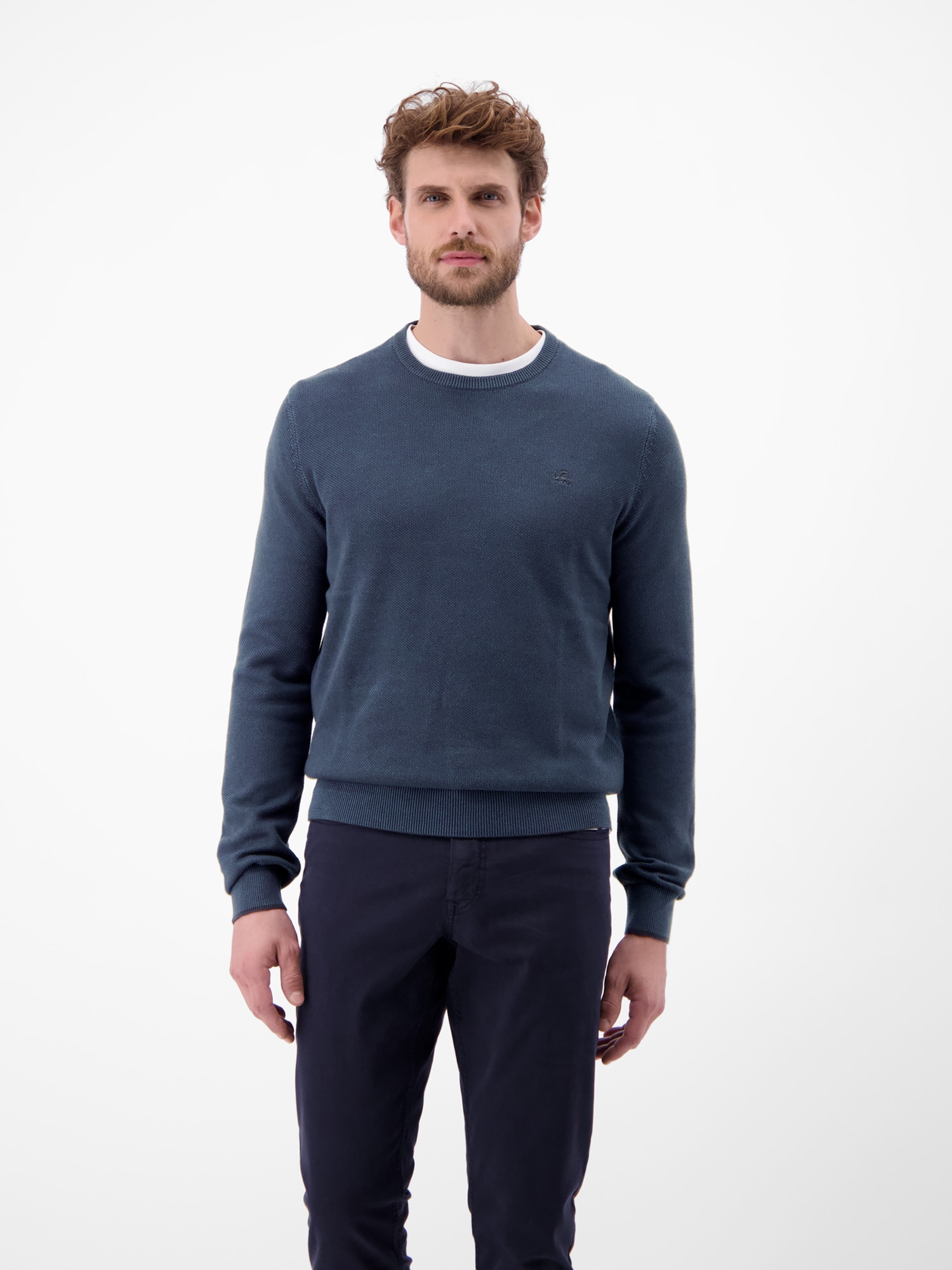 LERROS Strickpullover »LERROS Sportiver Strickpullover«