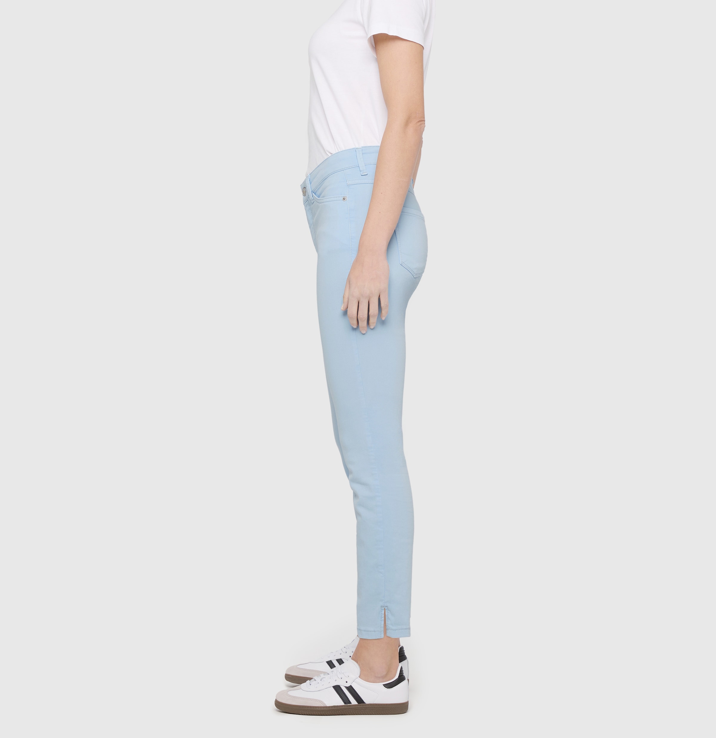 MAC 7/8-Jeans »Dream Summer« verkürzt mit Schlitz am Saum
