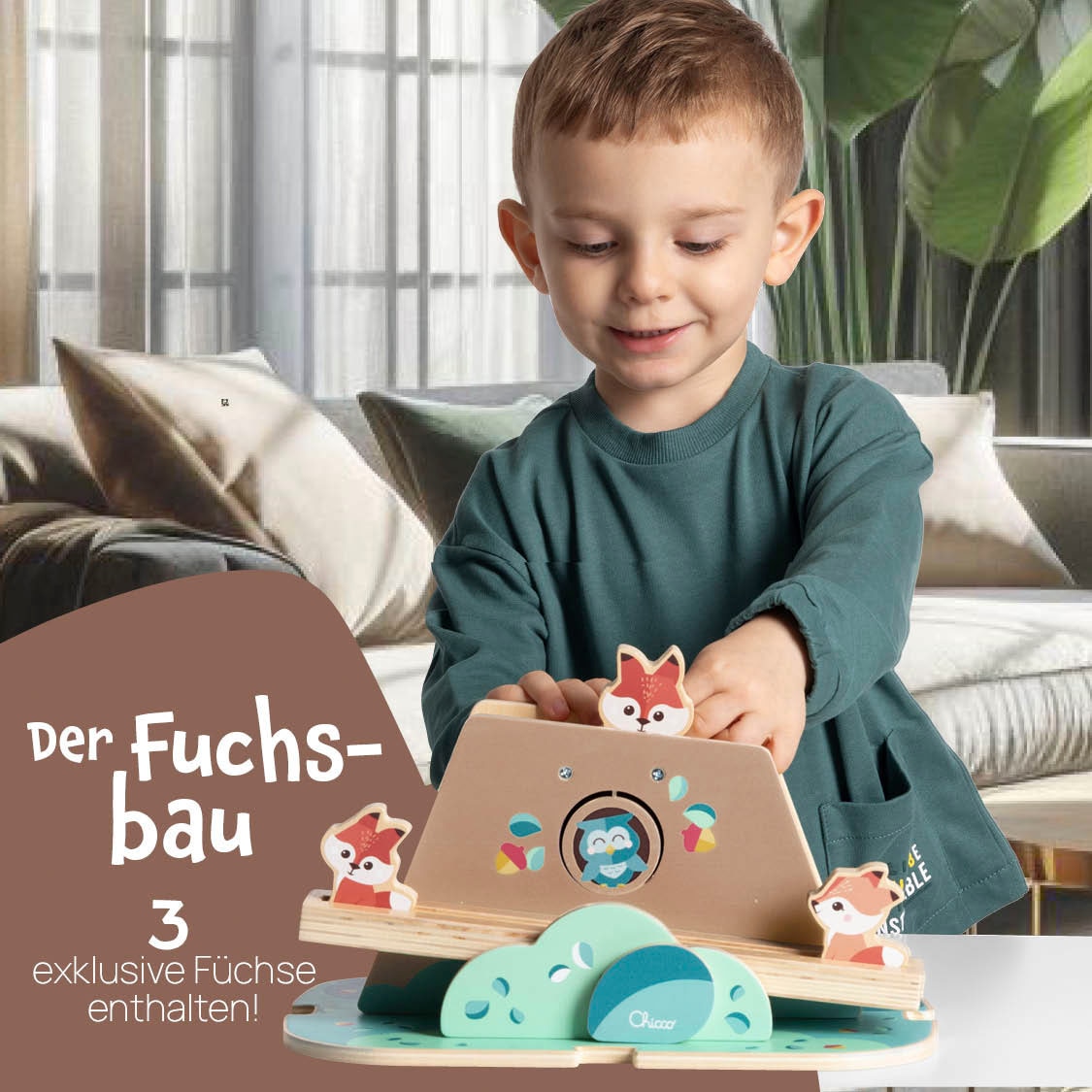 Chicco Spielwelt »My Woods Friends - Der Fuchsbau«