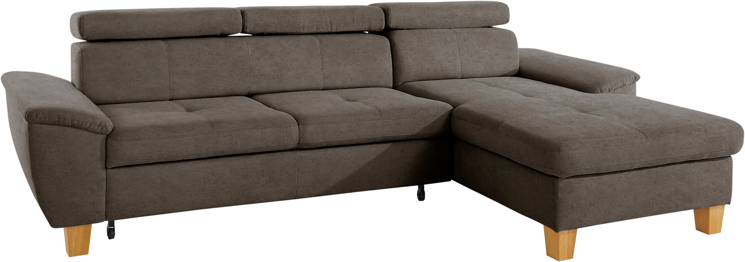 exxpo - sofa fashion Ecksofa »Enya, aufwendige Detailverarbeitung, hoher Si günstig online kaufen