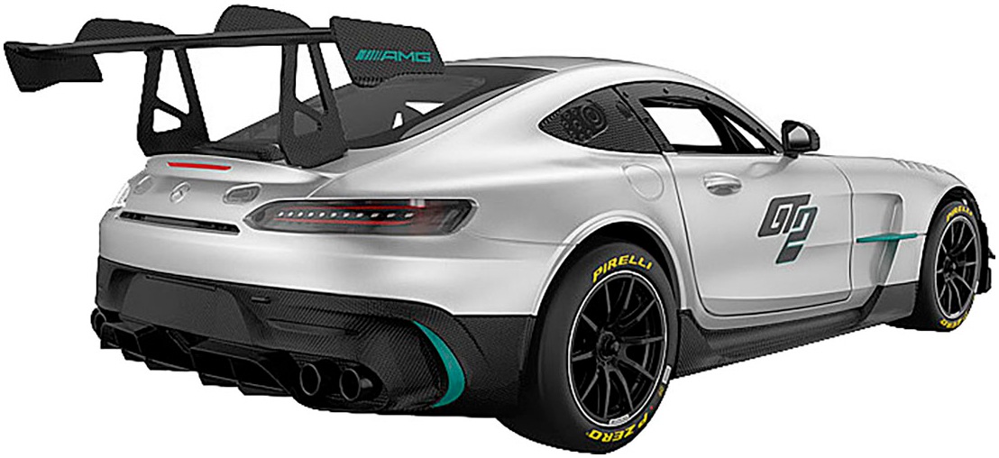 Jamara RC-Auto »Mercedes-AMG GT2 silber 2,4GHz« LED-Licht; Maßstab 1:14