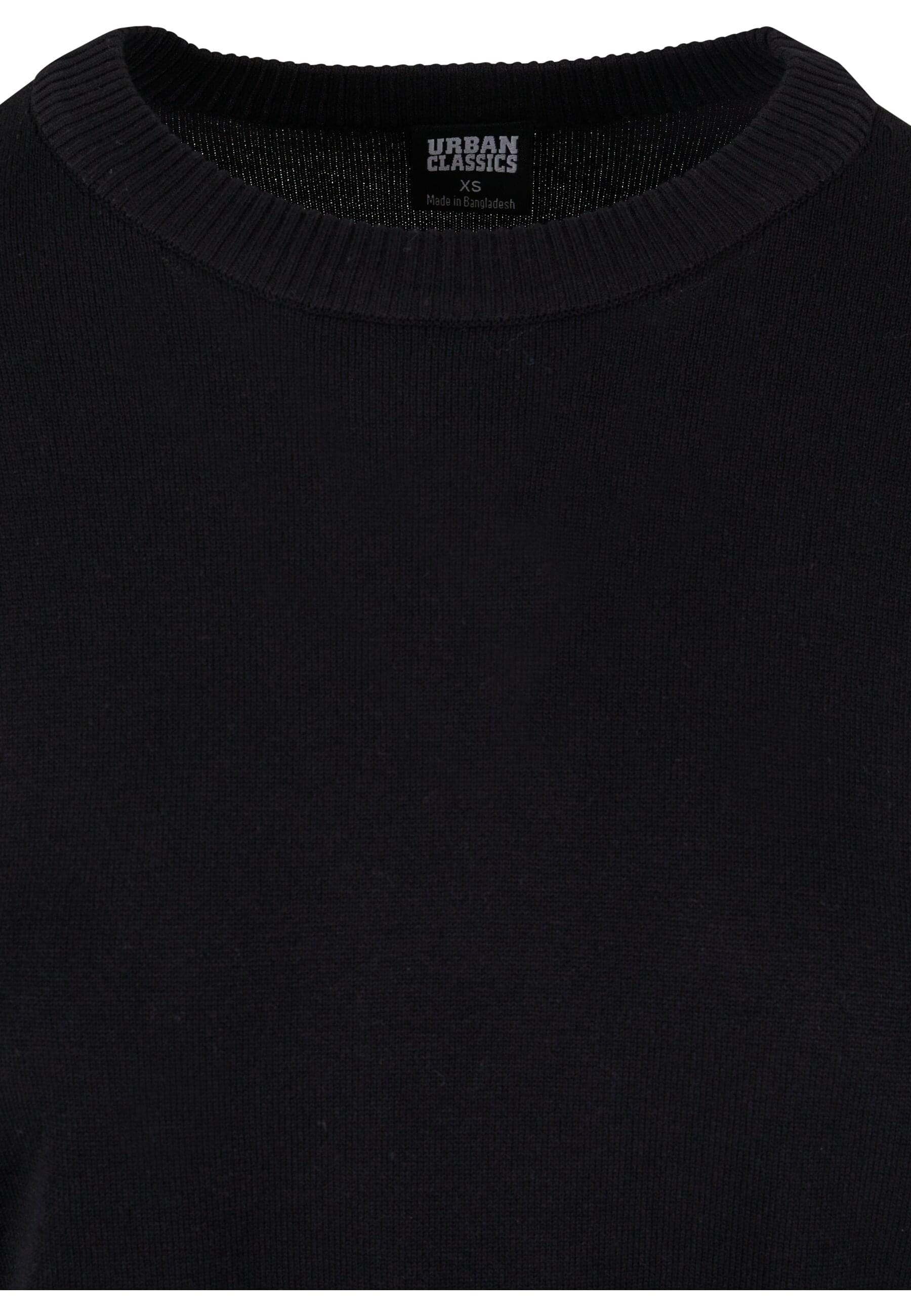 URBAN CLASSICS Rundhalspullover »Urban Classics Damen Ladies Knitted Roundneck Sweater« 1 Stk.