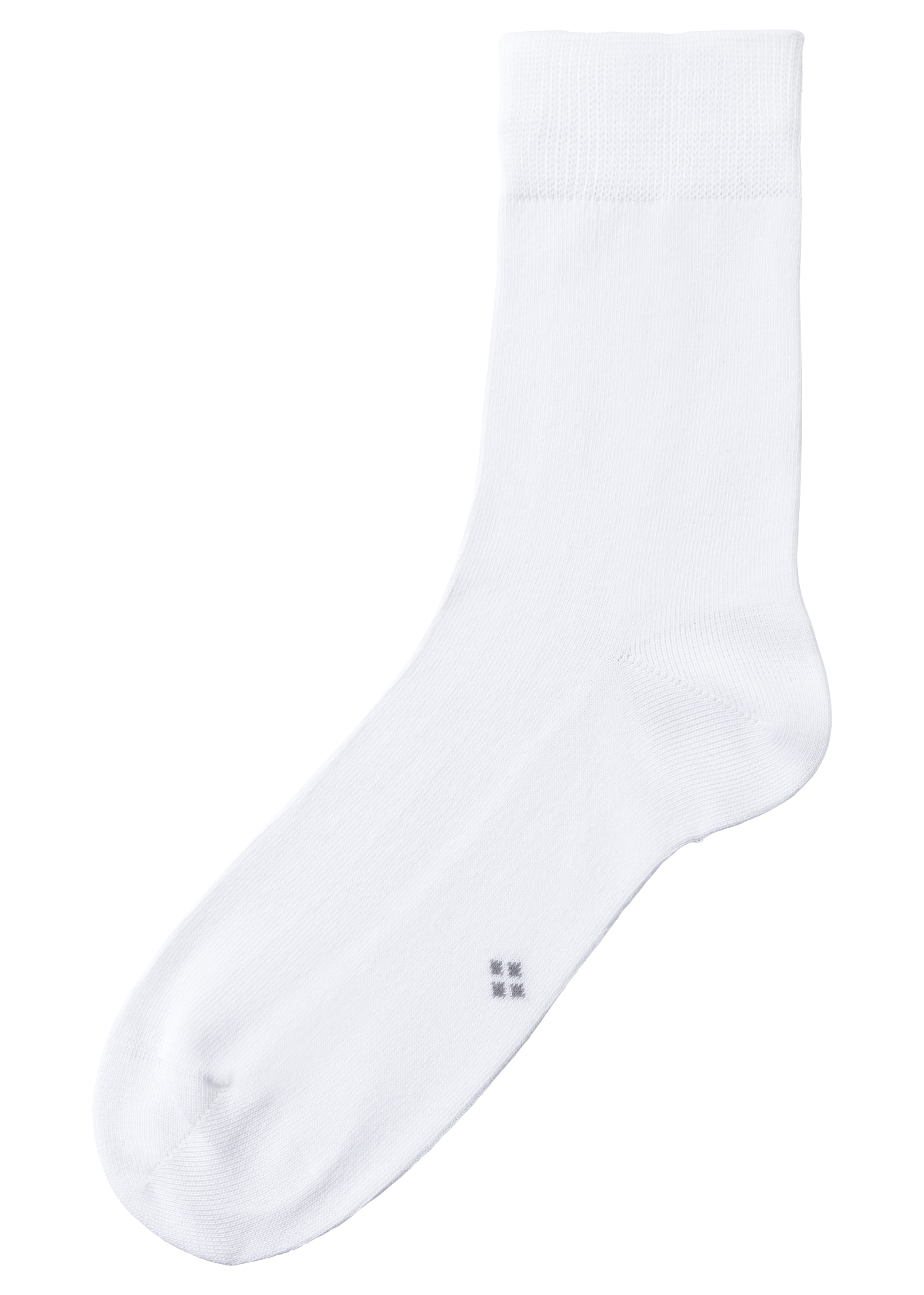 H.I.S Basicsocken, (Packung, 10 Paar), mit eingestrickten Symbolen