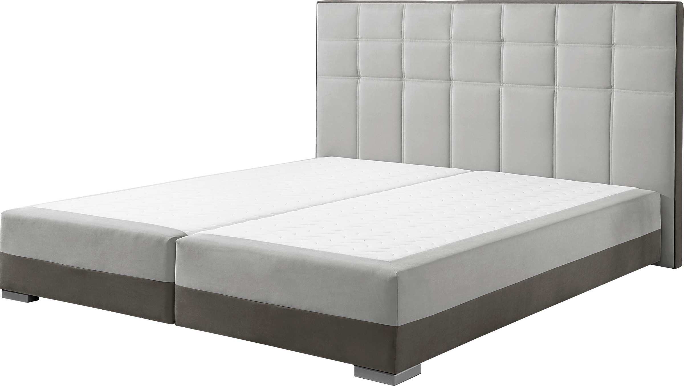INOSIGN Boxspringbett, inklusive Topper und Wendekissen