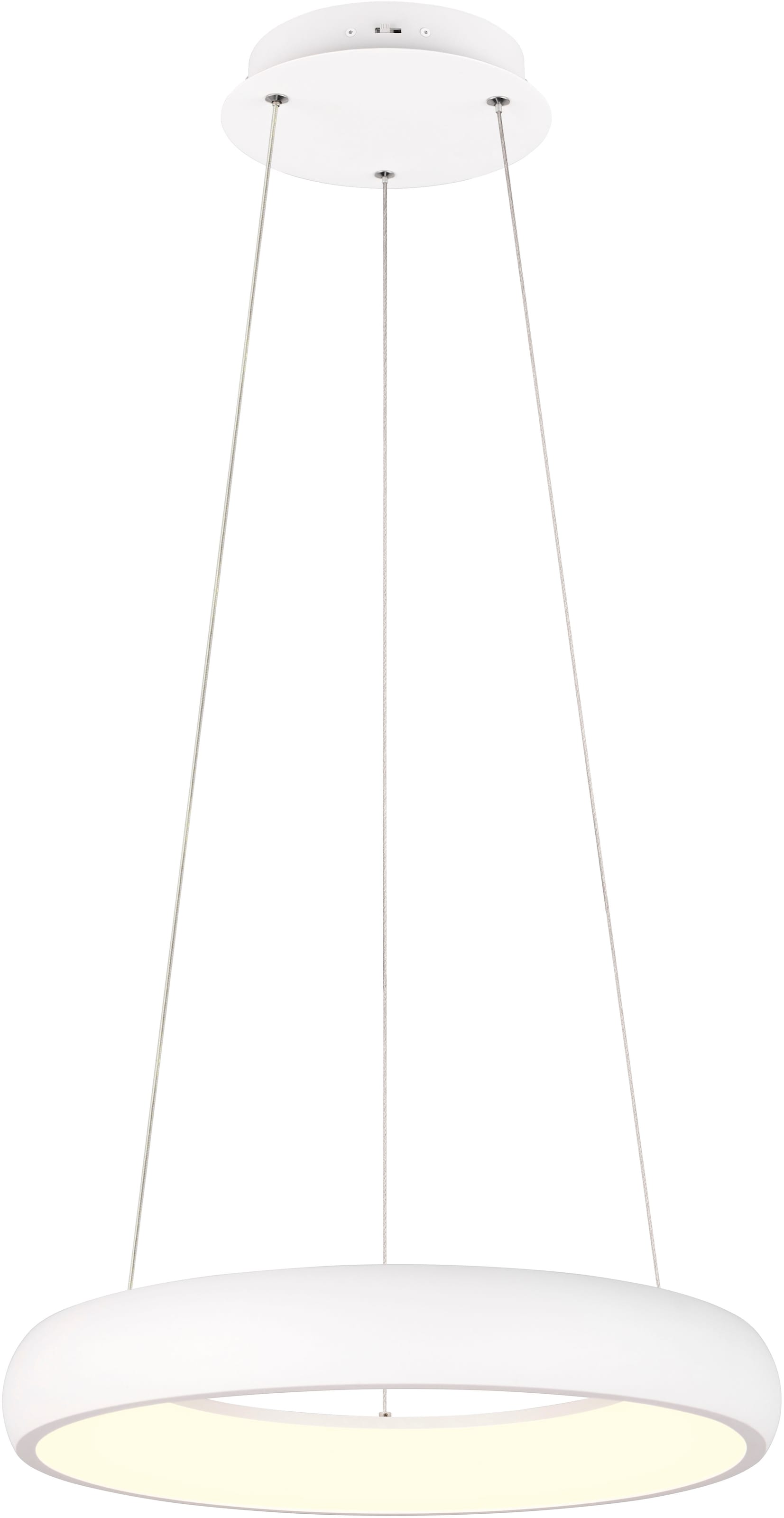 TRIO Leuchten LED Pendelleuchte »CARDONA, LED Ring Hängeleuchte, 3300 Lumen günstig online kaufen