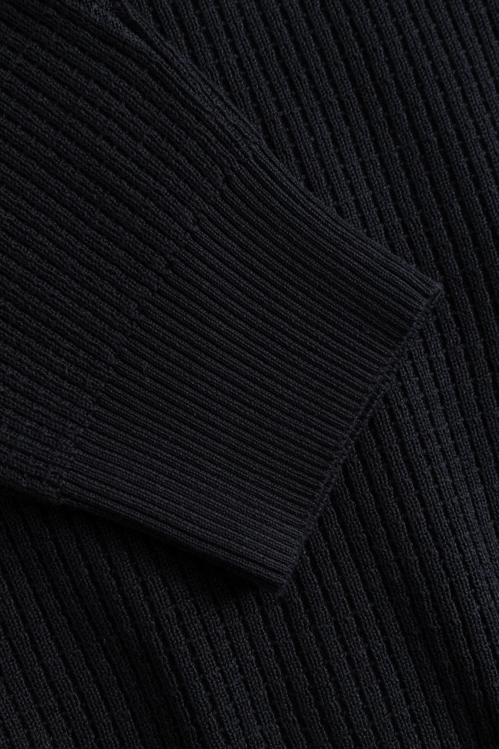 JOOP! Strickjacke »Vittrios« in Rippstrick, Stehkragen