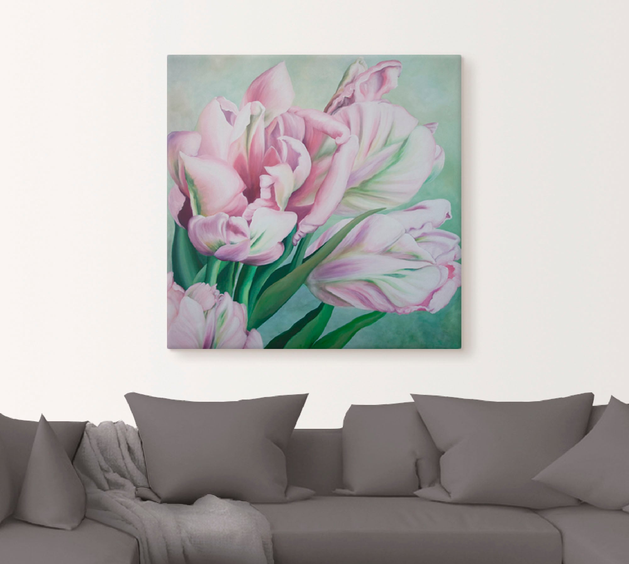 Artland Wandbild »Tulpen«, Blumen, (1 St.), als Leinwandbild, Poster in ver günstig online kaufen