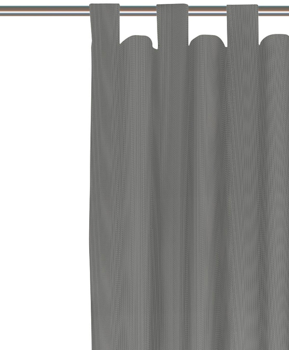 Adam Vorhang »Vorhang Uni Collection Light aus 100 % Bio-Baumwolle, Schlaufen (1 St)«, (1 St.), Vorhang Uni Collection Light aus Bio-Baumwolle Made in Germany