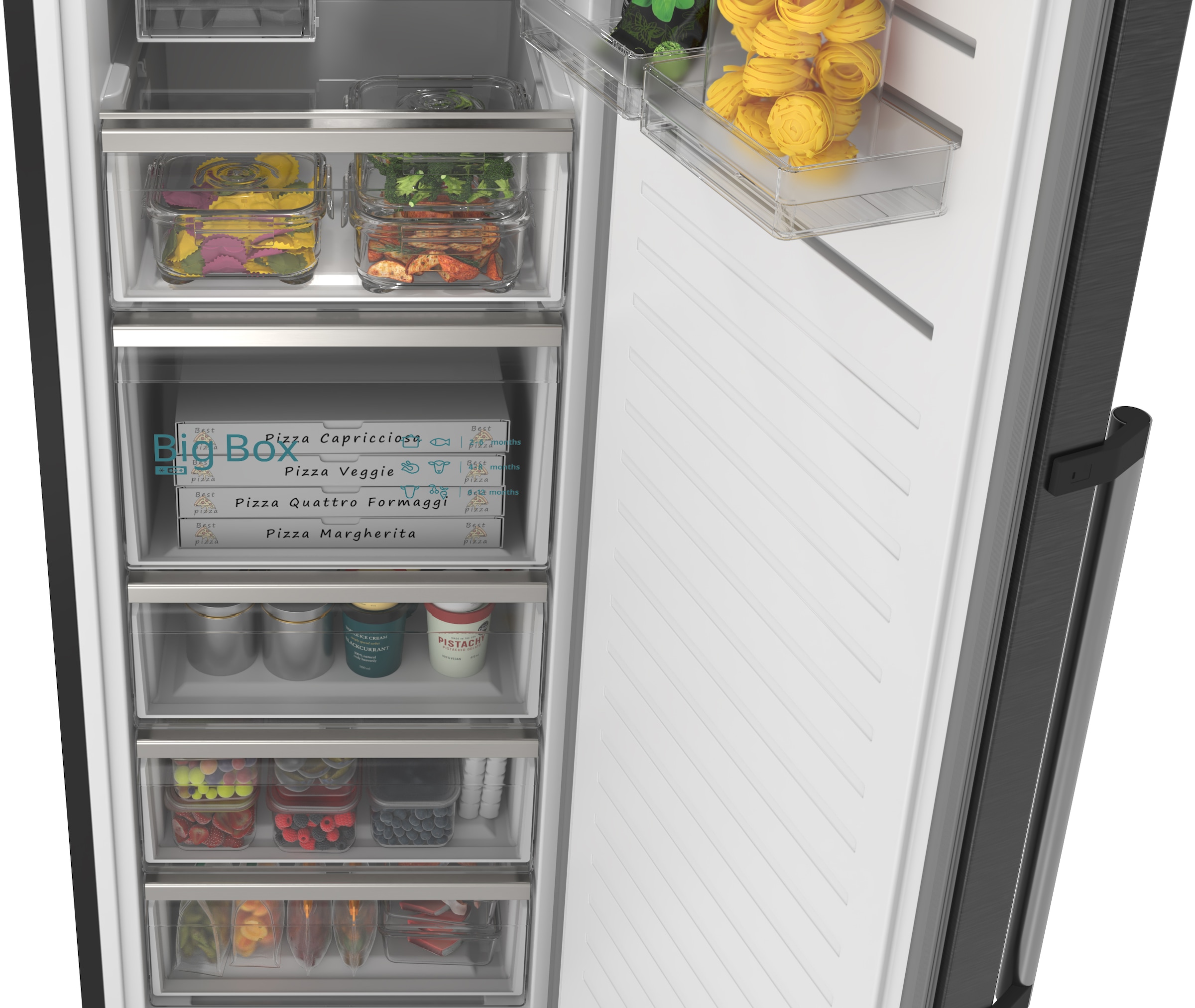 SIEMENS Gefrierschrank iQ500 »GS36NAXCG« 186,2 cm hoch 59,5 cm breit