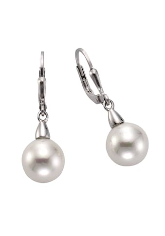 Zeeme Paar Ohrhänger »925/- Sterling Silber Perle weiß« kaufen