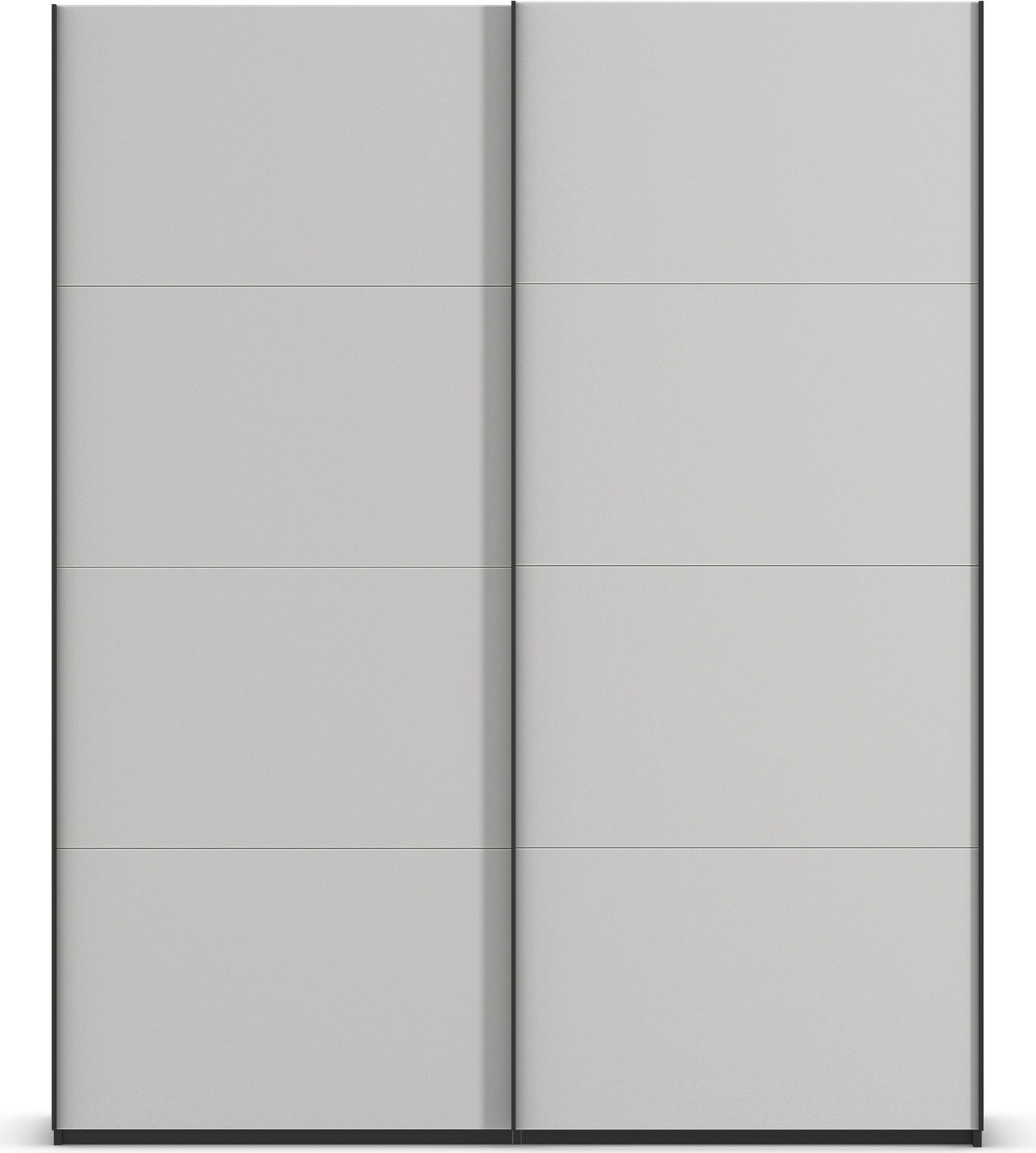 rauch Schwebetürenschrank »Kleiderschrank Schrank Garderobe Schlafzimmerschrank SCALE-FYRA«, edle viergeteilte Türen mit Glas-Front viele Farben MADE IN GERMANY