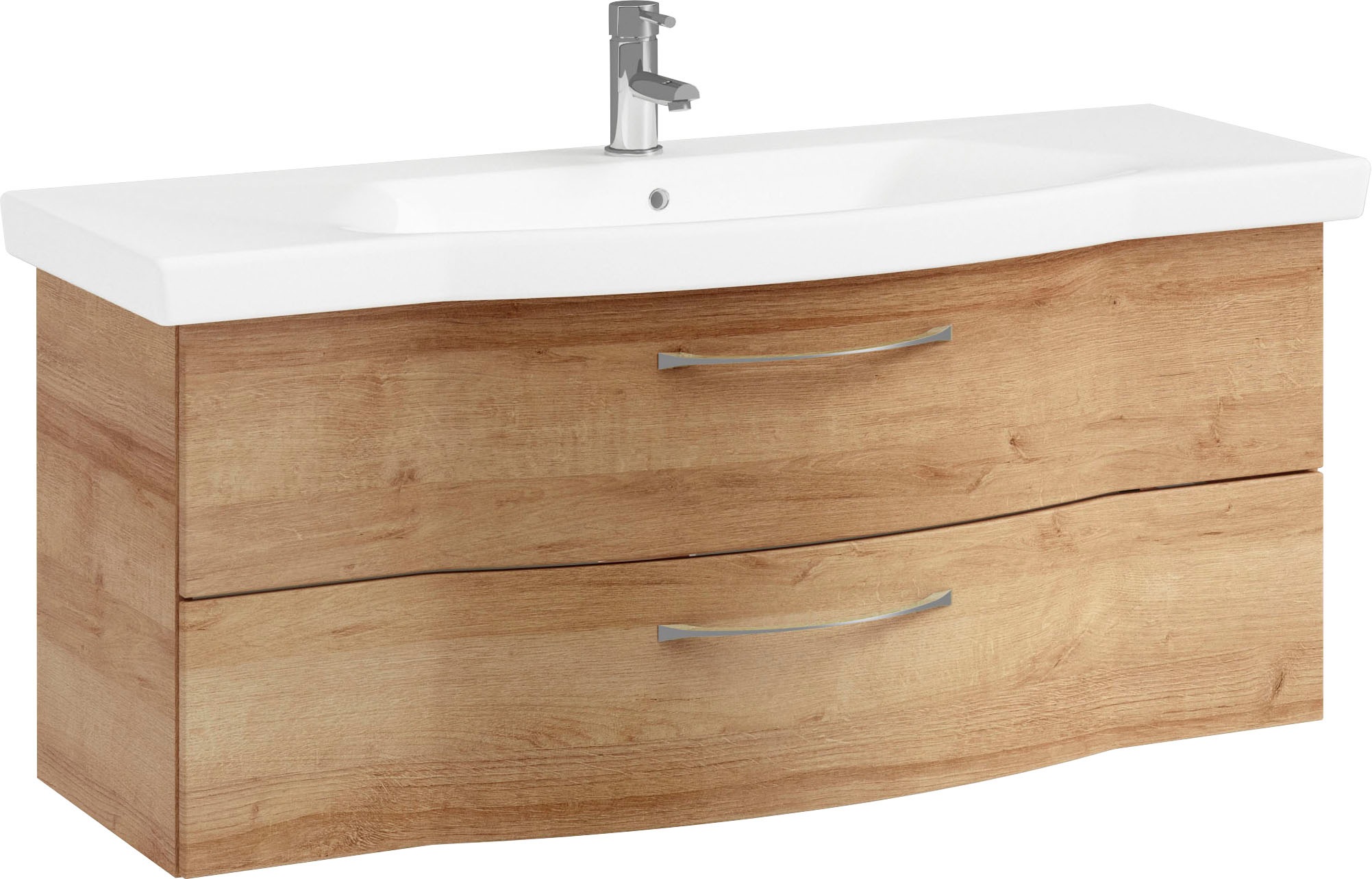 Saphir Badmöbel-Set »6005 Sprint Keramik-Waschtisch mit Unterschrank, 122 c günstig online kaufen