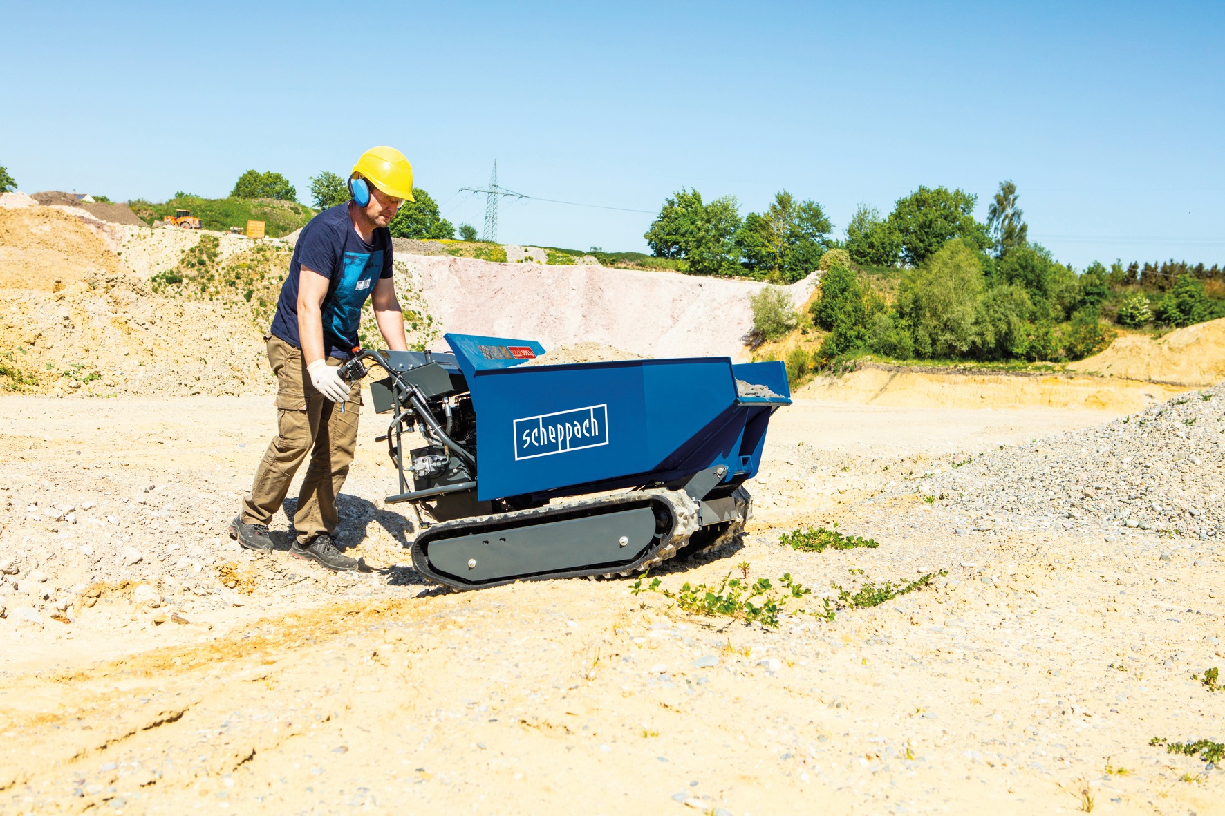 Scheppach Raupendumper »Dumper DP5000«, (1 tlg.)