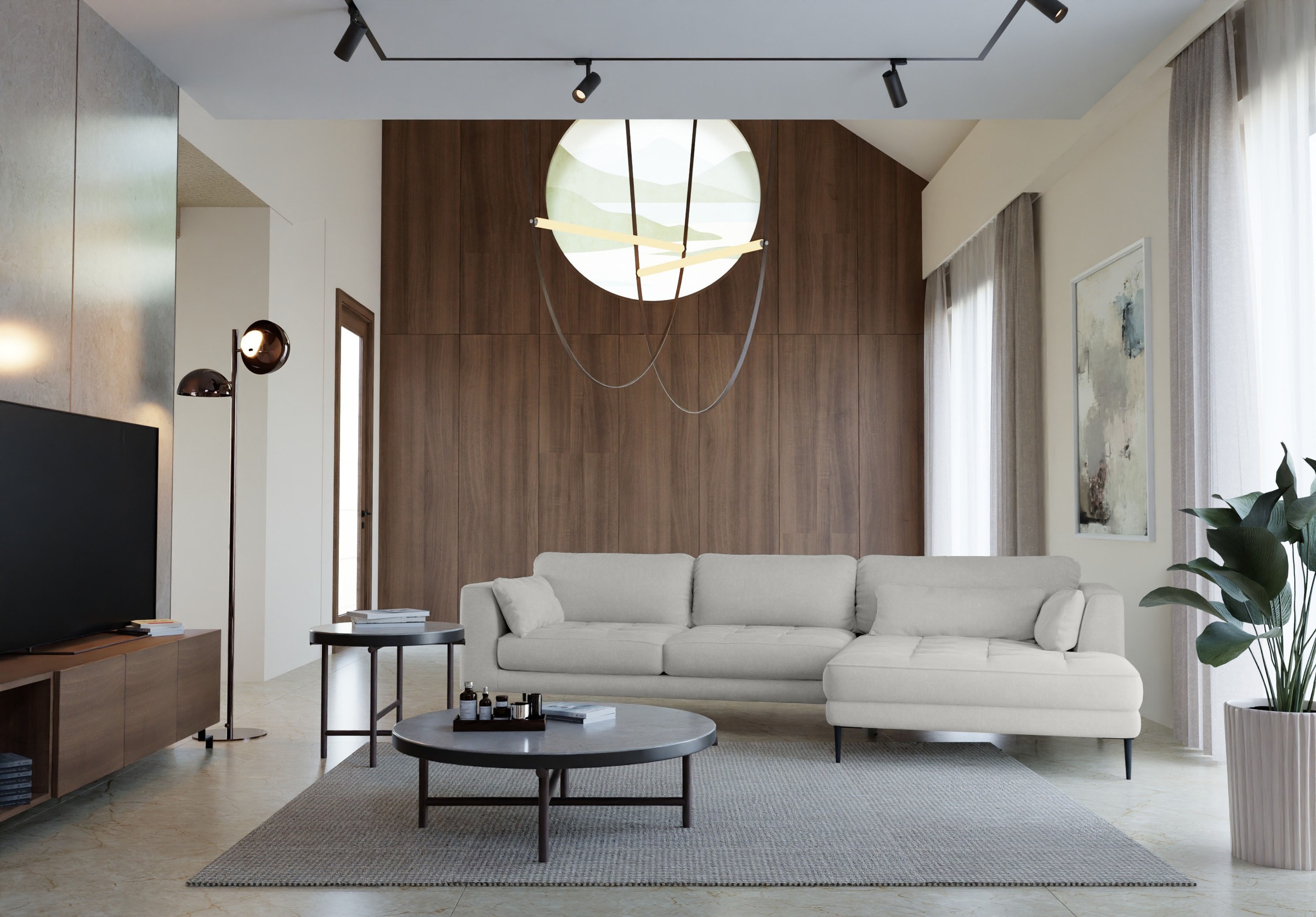 TRENDMANUFAKTUR Ecksofa »Luzi, wahlweise mit Schlaffunktion & Bettkasten. O günstig online kaufen