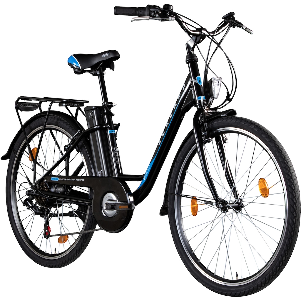 Zündapp E-Bike »Z500«, 6 Gang, Shimano, Tourney, Heckmotor 250 W