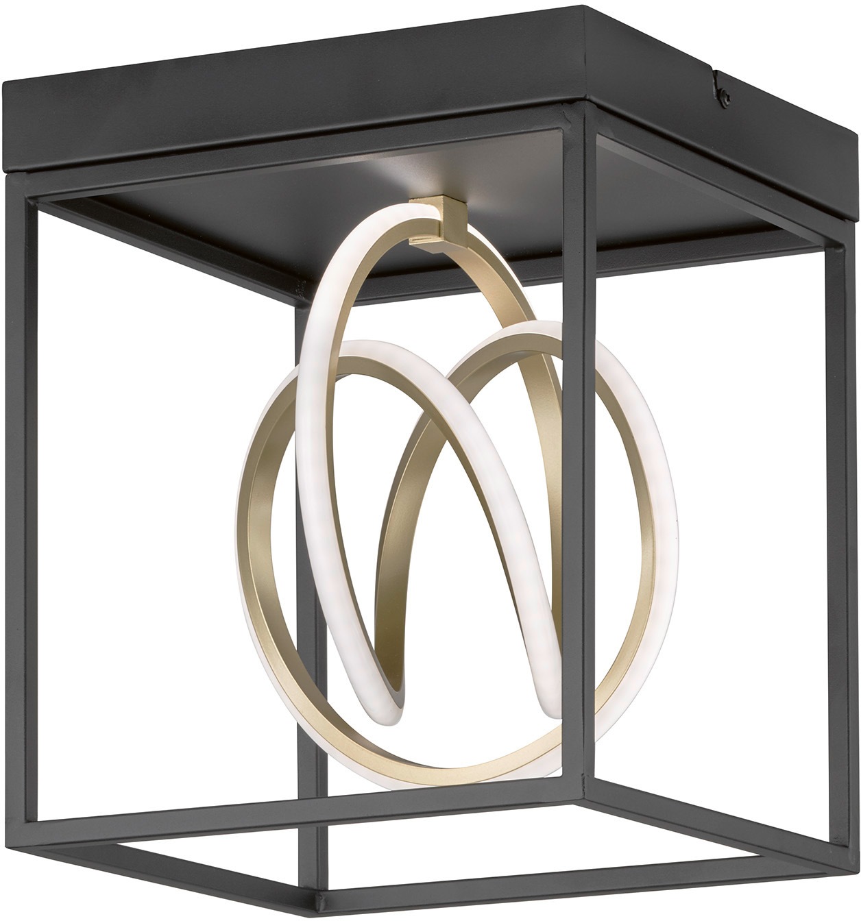 FISCHER & HONSEL LED Deckenleuchte »Gisi«, 1 flammig, Leuchtmittel LED-Modu günstig online kaufen