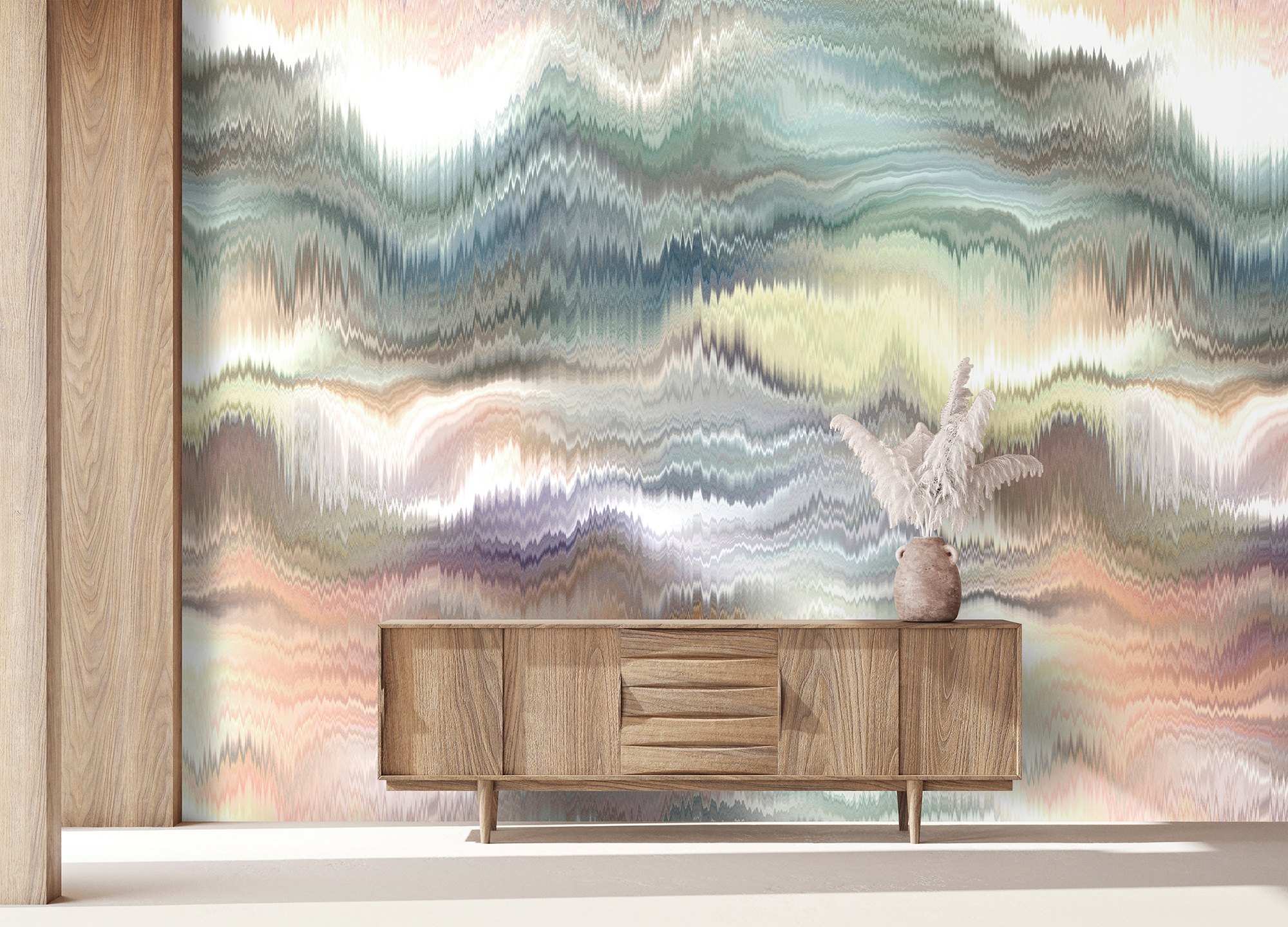 living walls Fototapete »Walls by Patel Pastel Palace«, Vlies, Wand