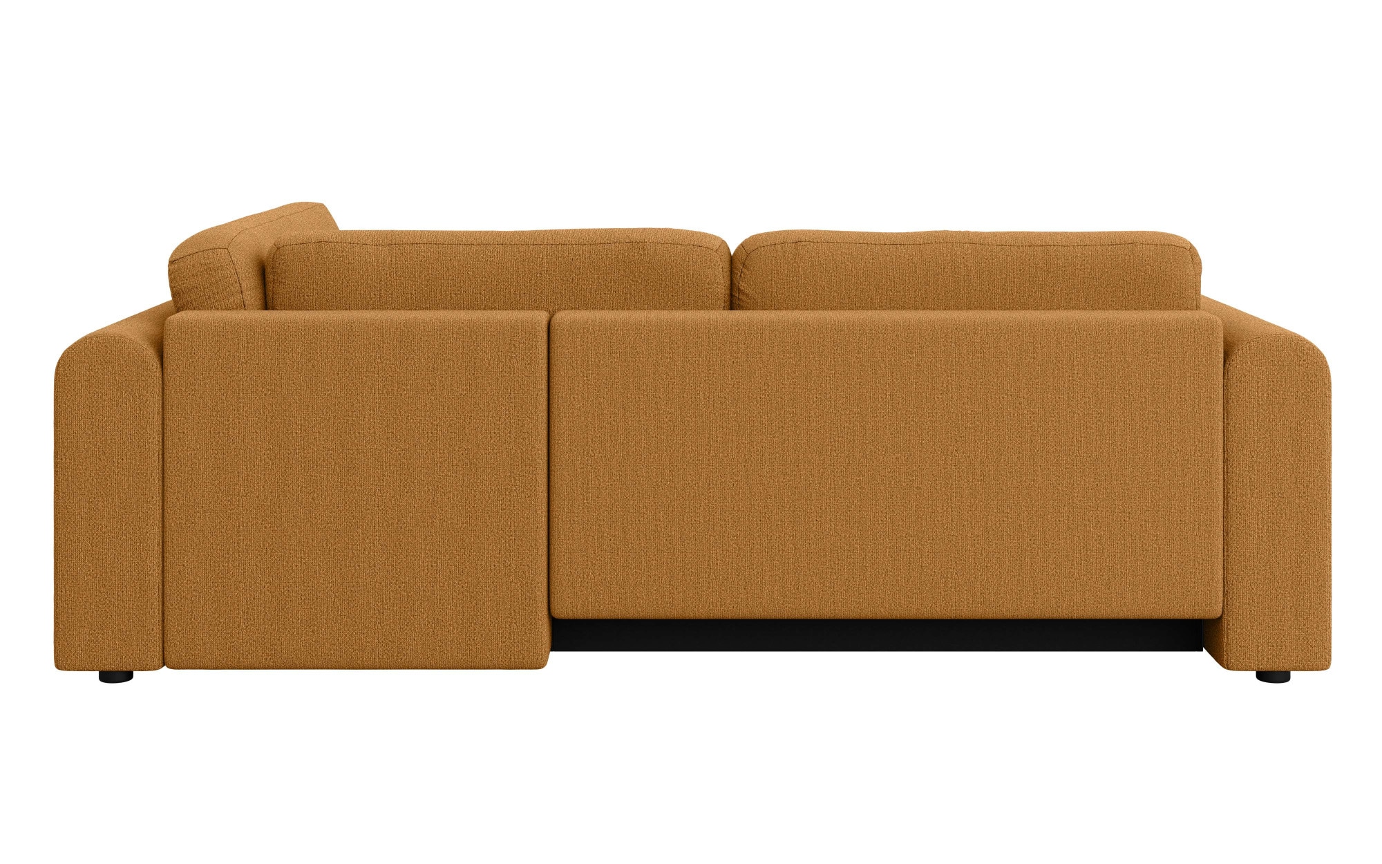 INOSIGN Ecksofa »Zacharia wahlweise Schlafsofa mit Bettkasten, B/T/H 250/166/86 cm«, L-Form mit Wellenunterfederung, Ottomane rechts oder links bestellbar