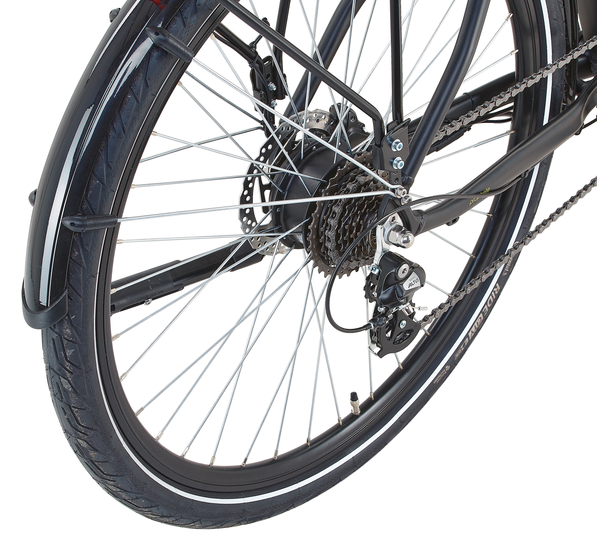 Prophete »Entdecker 2.0« 8 Gang Shimano Altus Schaltwerk Kettenschaltung Heckmotor 250 W