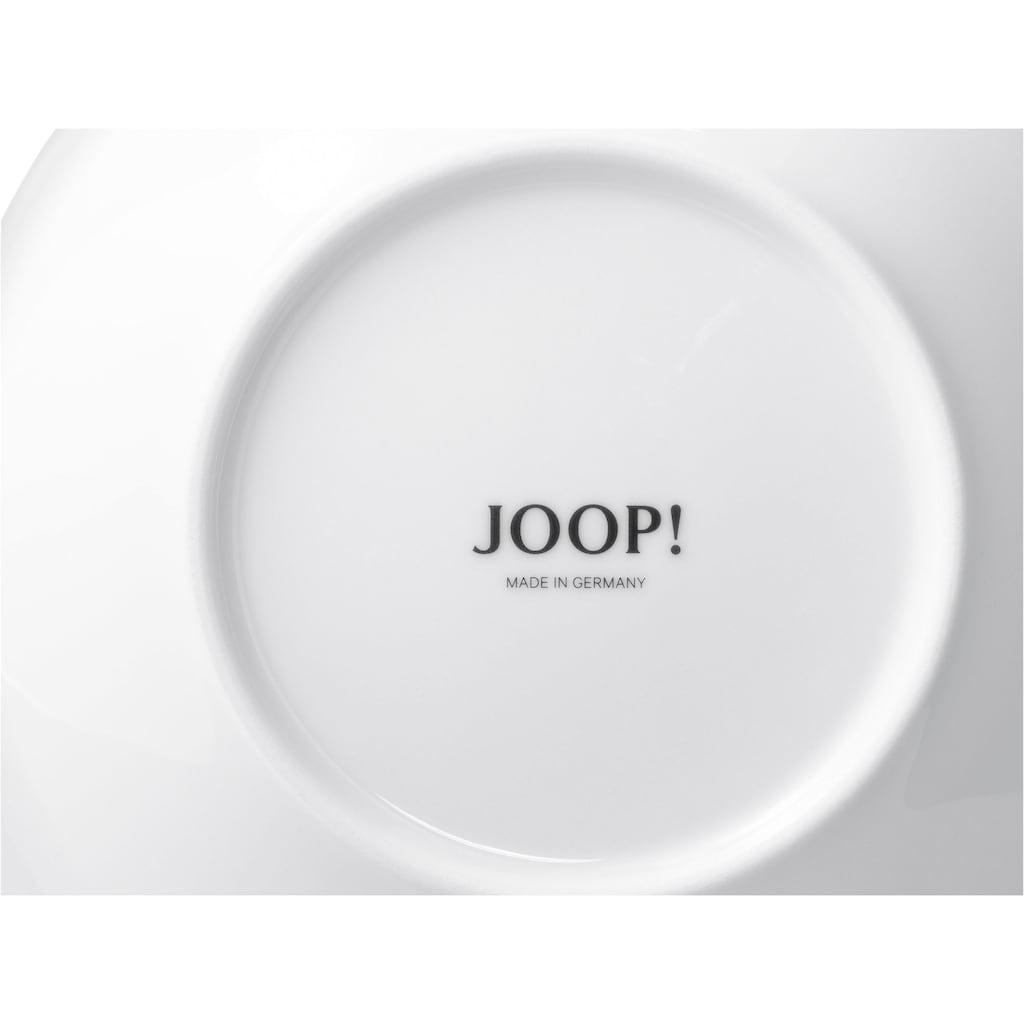 Joop! Brotteller »JOOP! FADED CORNFLOWER«, (Set, 2 St.), hochwertiges Porzellan mit Kornblumen-Verlauf als Dekor, Ø 19 cm