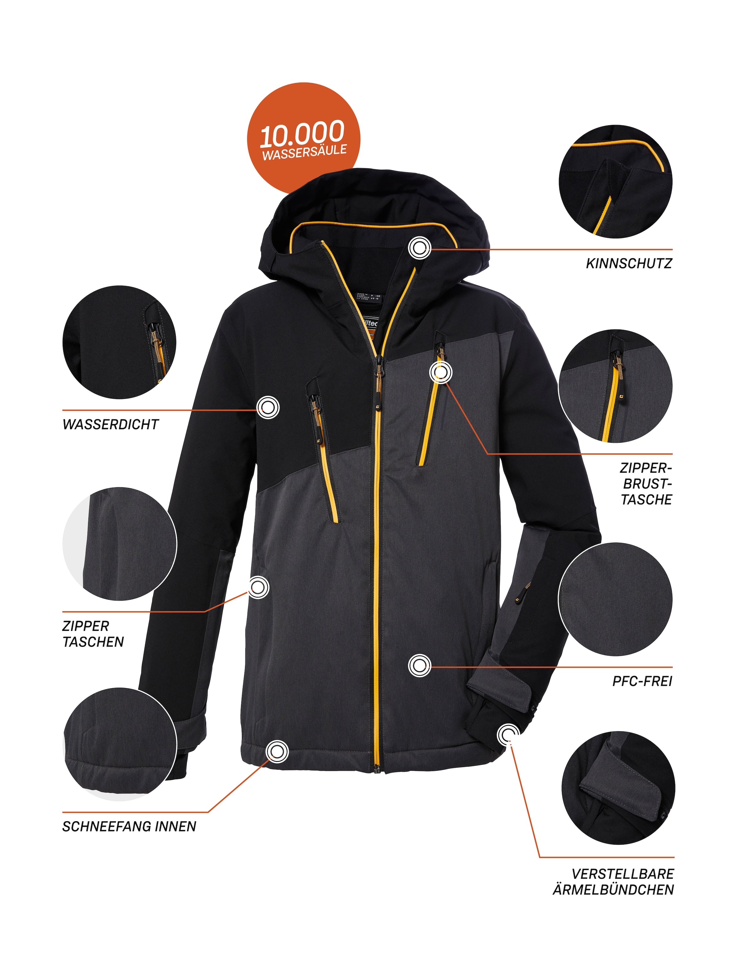 Killtec Skijacke »KSW 173 BYS SKI JCKT«