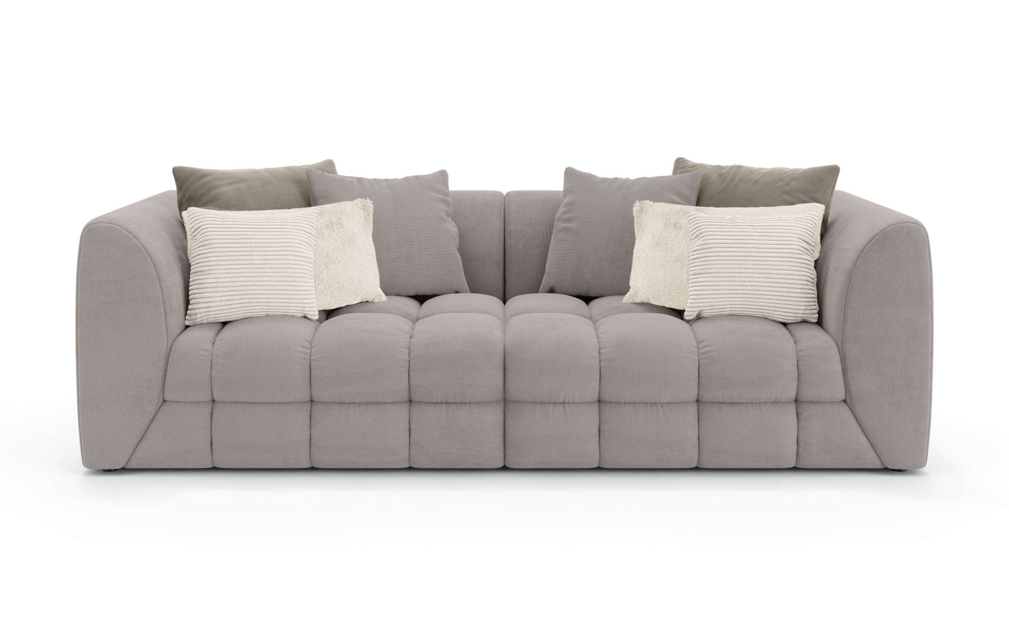 s.Oliver Big-Sofa »COBBO 3-Sitzer Design-Sofa Bubble-Optik, Maße B/T/H: 259 günstig online kaufen