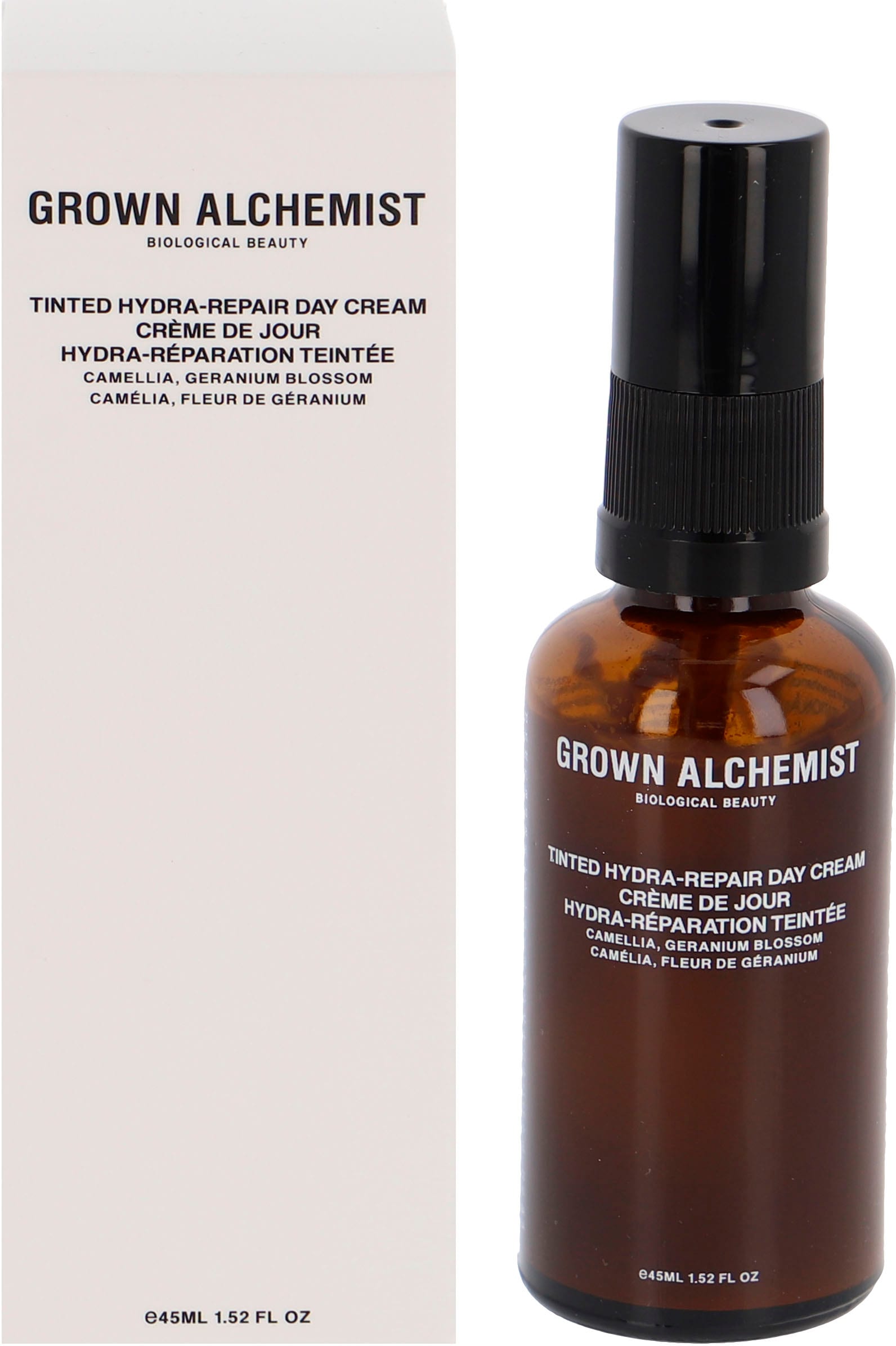 »Tinted ALCHEMIST Blossom Camellia Geranium Hydra-Repair Day Cream« Gesichtscreme Getönte GROWN