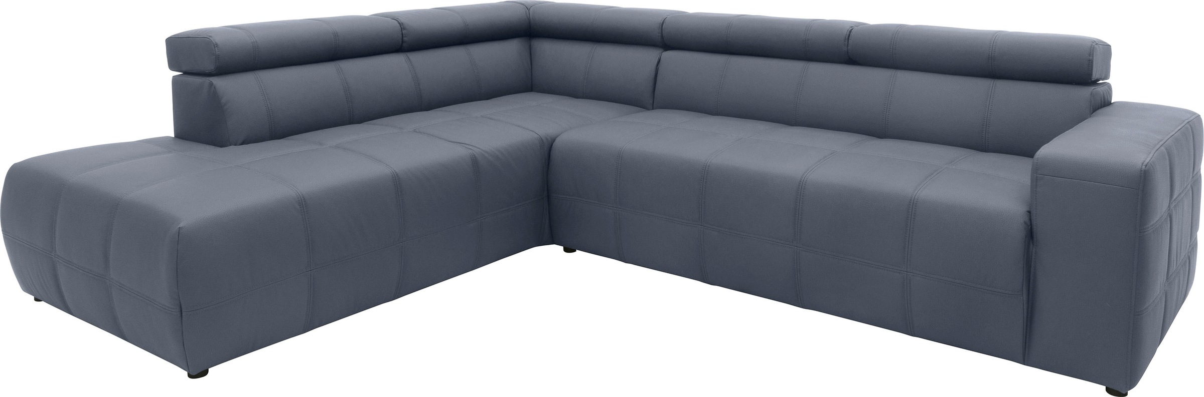 DOMO collection Ecksofa »Brandon L-Form, auch in Leder«, inklusive Kopfteil günstig online kaufen