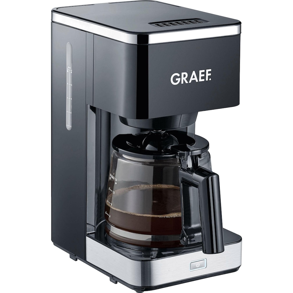 Graef Filterkaffeemaschine »FK 402«, 1,25 l Kaffeekanne, Korbfilter, 1x4