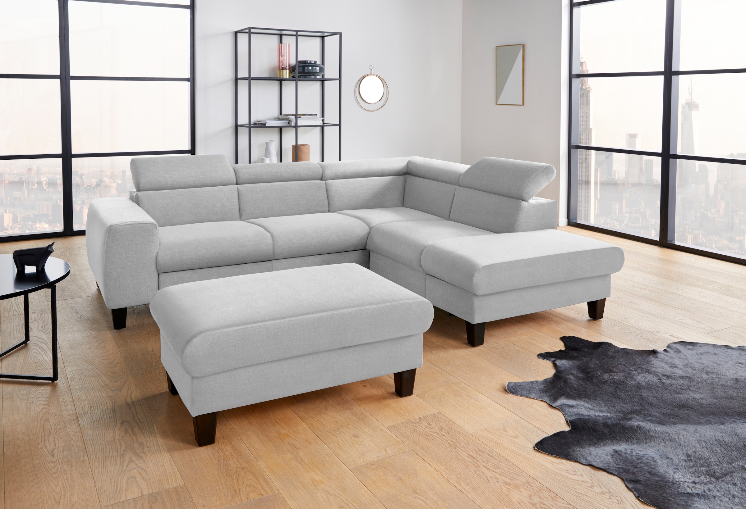 COTTA Polstergarnitur »Morven L-Form«, (Set), Set bestehend aus: Ecksofa mi günstig online kaufen