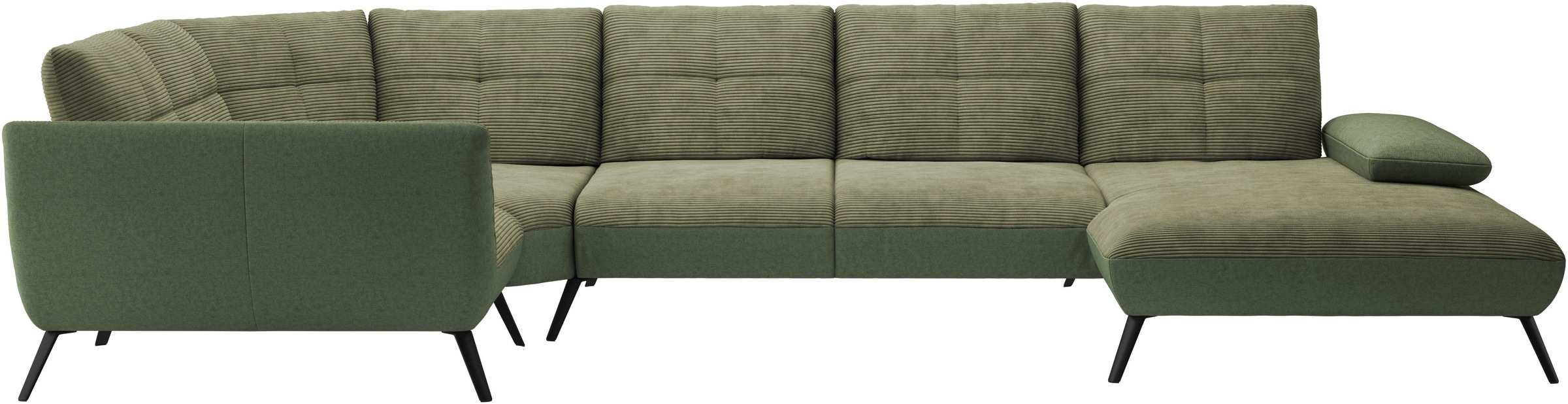 PLACES OF STYLE Wohnlandschaft "Mikado U-Form" inkl. Sitztiefenverstellung günstig online kaufen