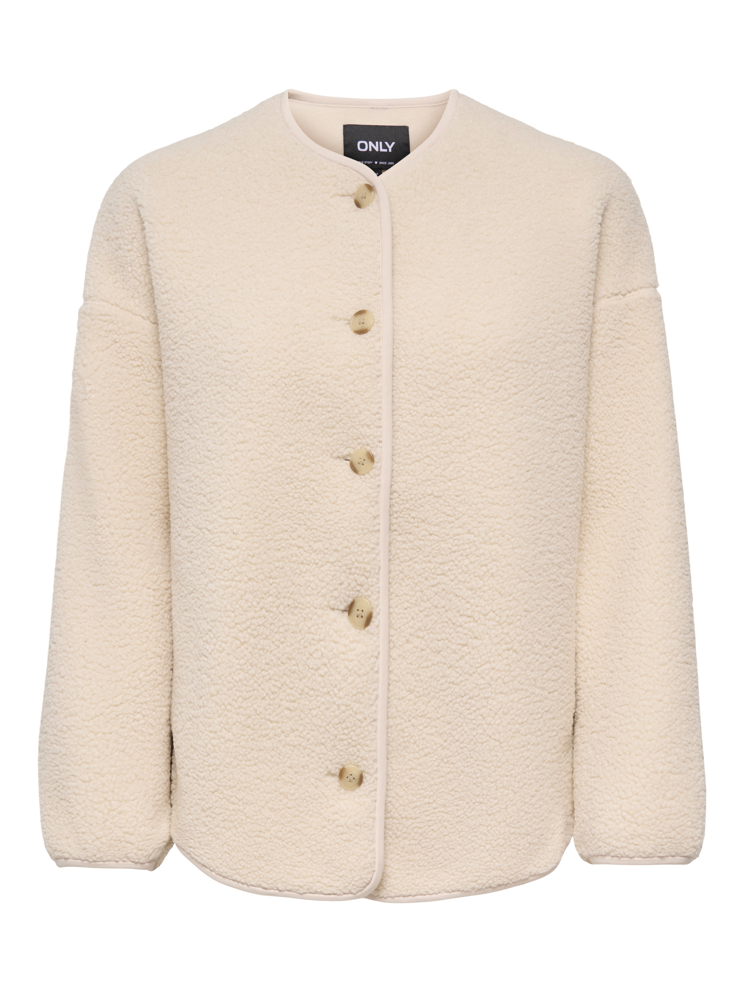 ONLY Plüschjacke »ONLRUNA TEDDY JACKET OTW« Polyester