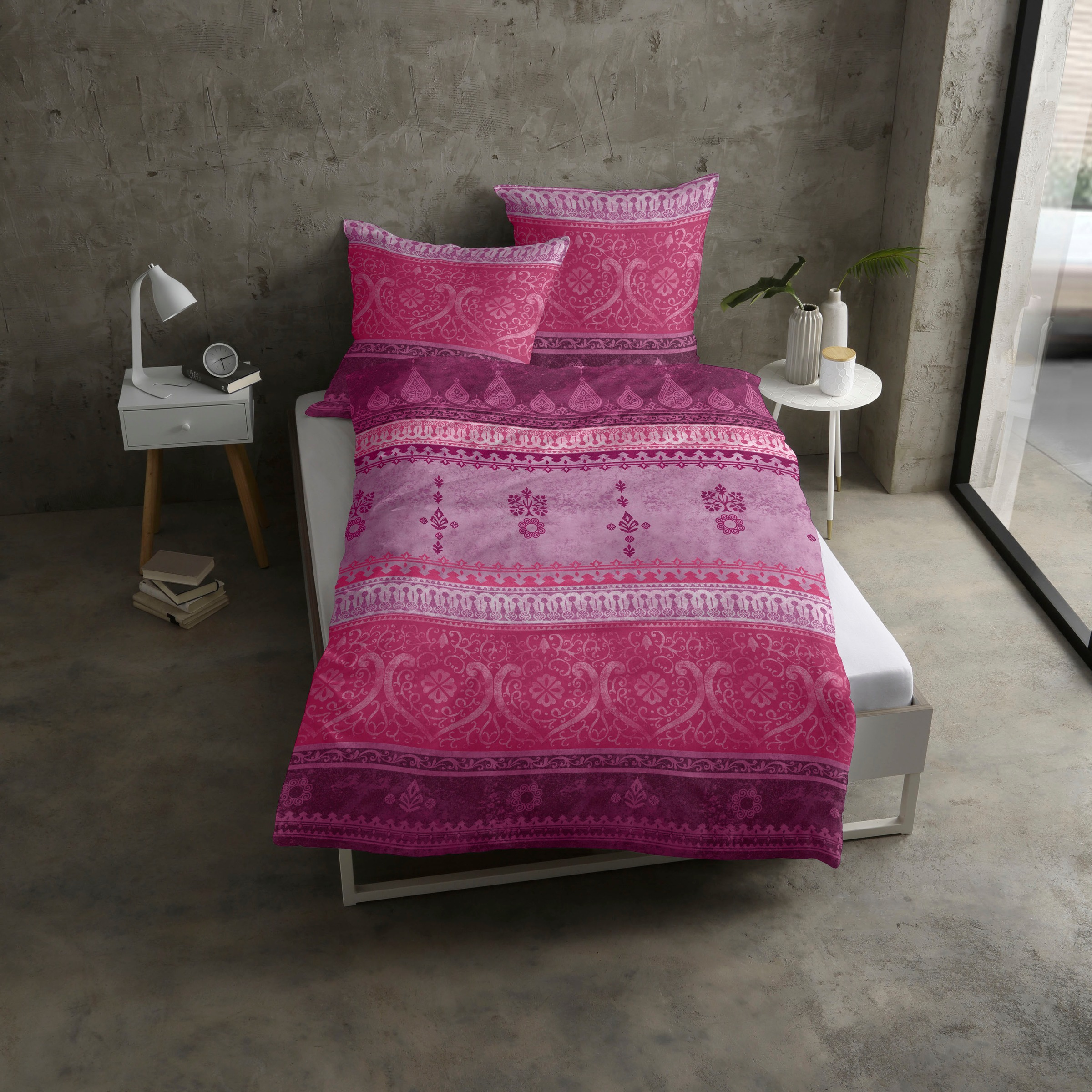 CASATEX Bettwäsche »Indi« 3 Stk. tlg. romantisch, orientalisch, weich und g günstig online kaufen