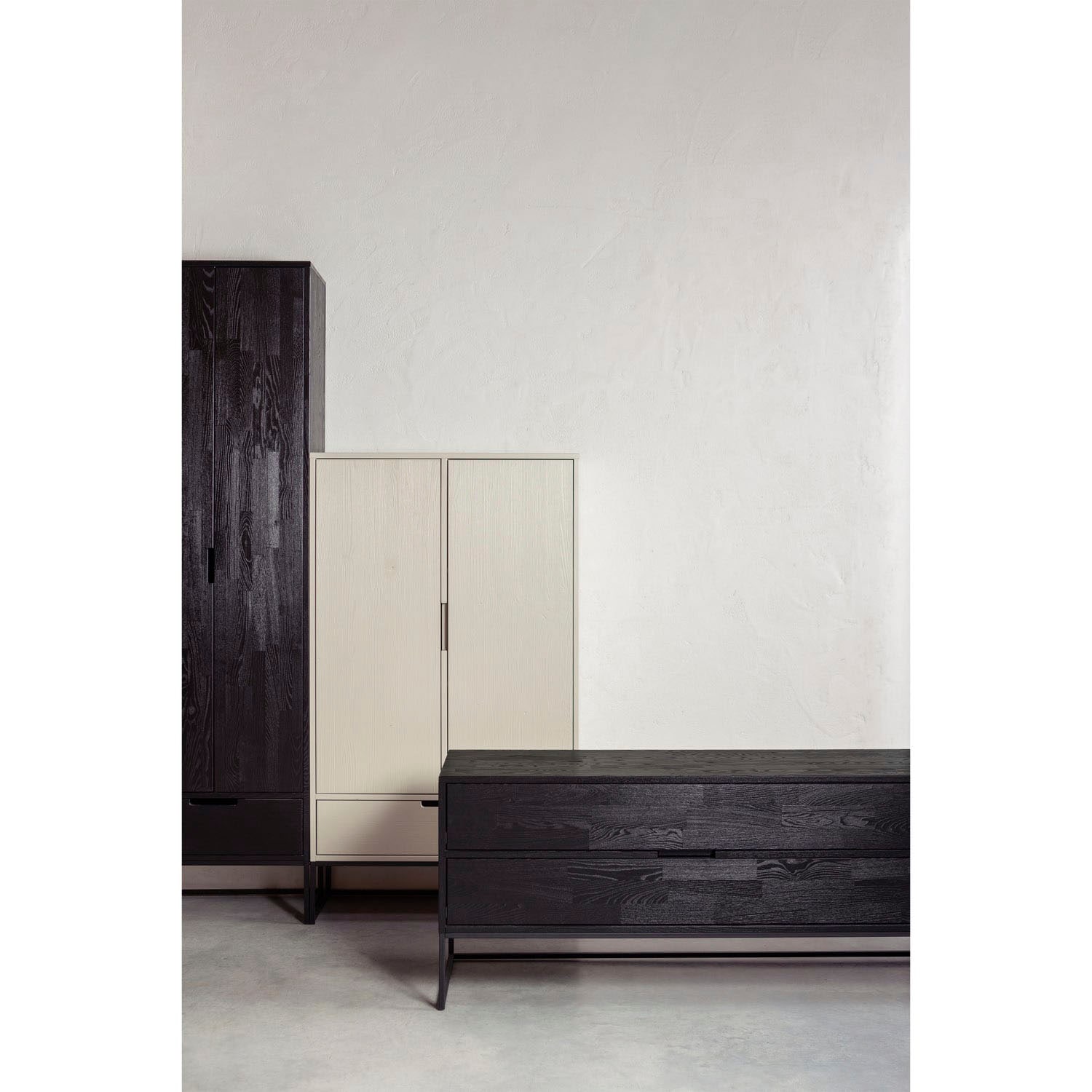 WOOOD Mehrzweckschrank »Silas«, zwei Türen, mit Schublade, H 149 cm x B 85 cm