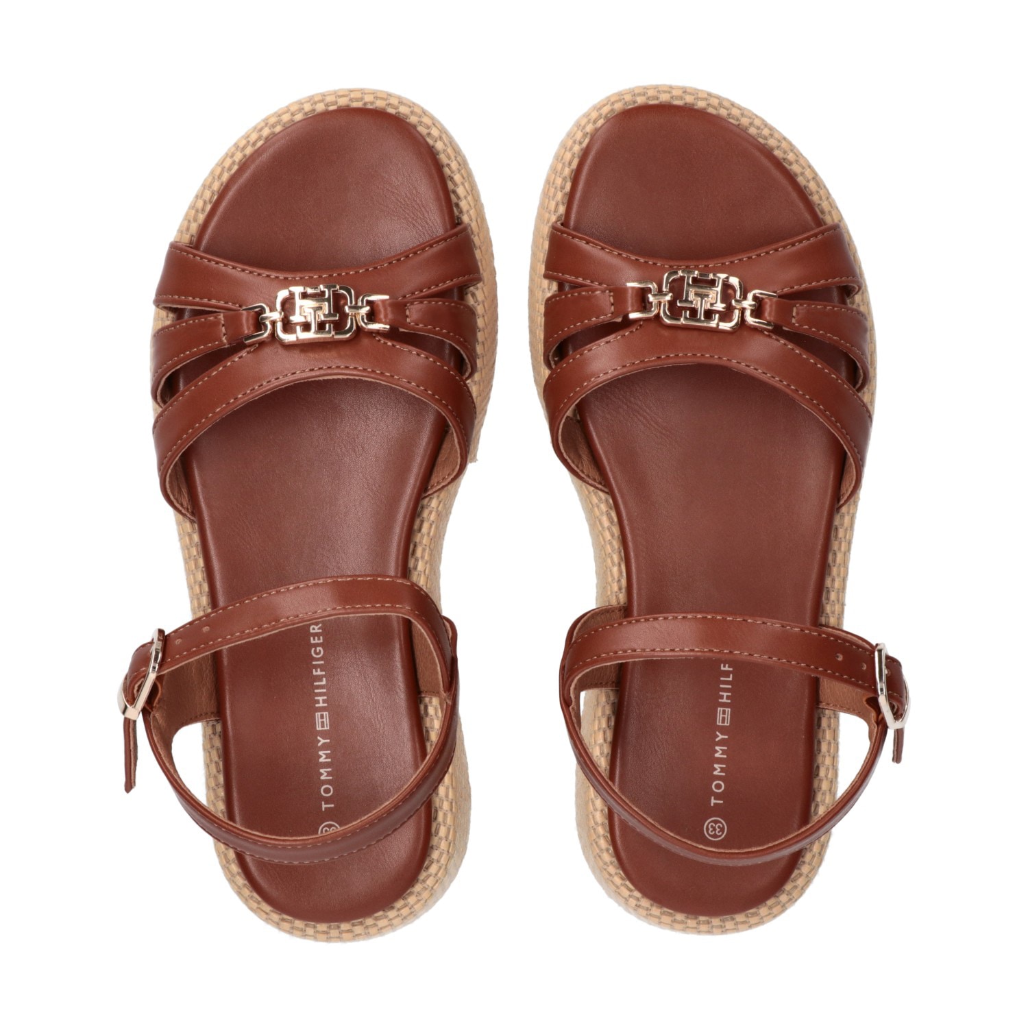 Tommy Hilfiger Sandale  , Plateau, Sommerschuh, Wedge Sandale mit Schnallenverschluss