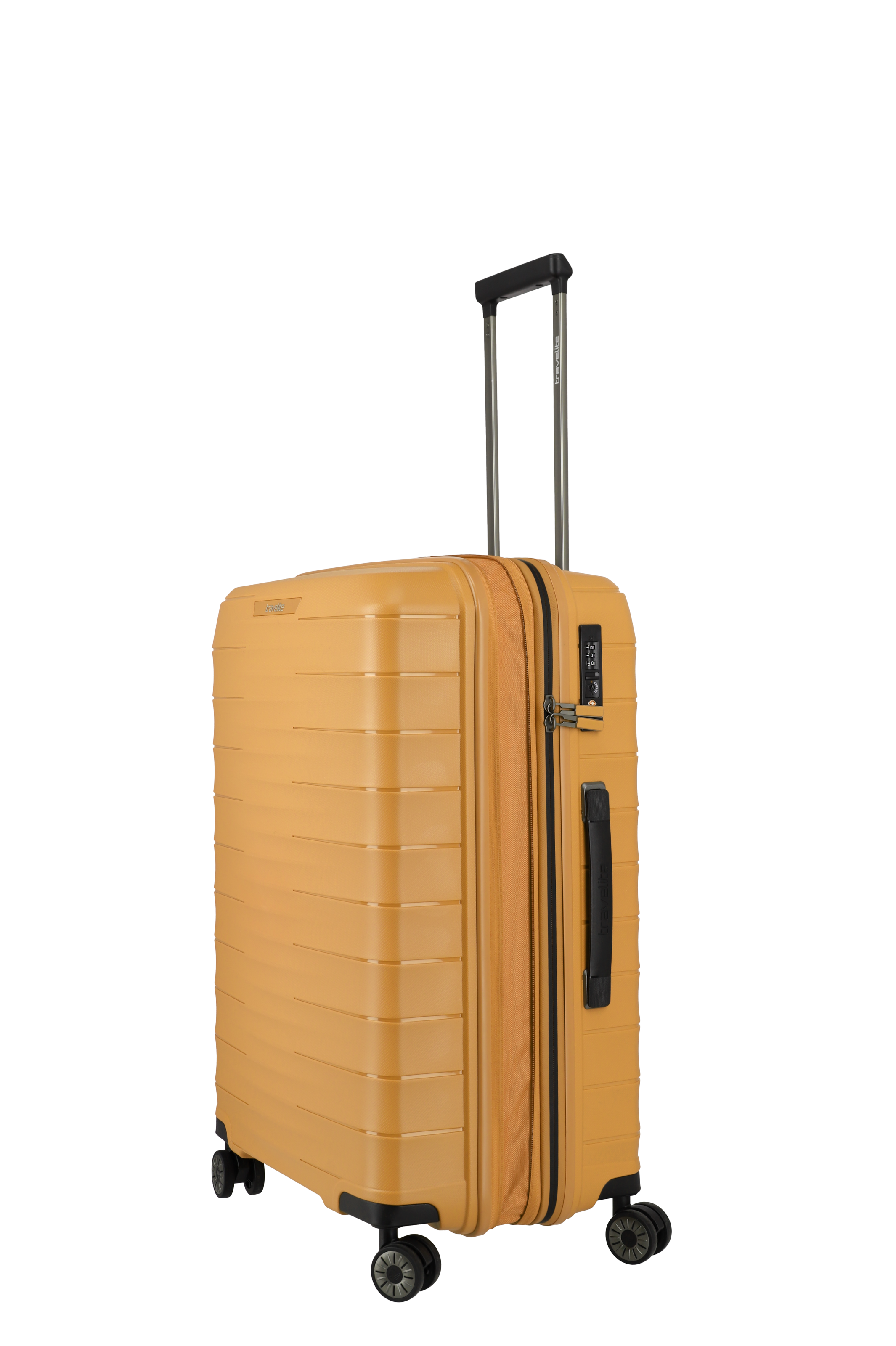 travelite Trolleyset »MOOBY 3-teilig Reisekoffer Hartschale« mit TSA-Schloss und recyceltem Polypropylen