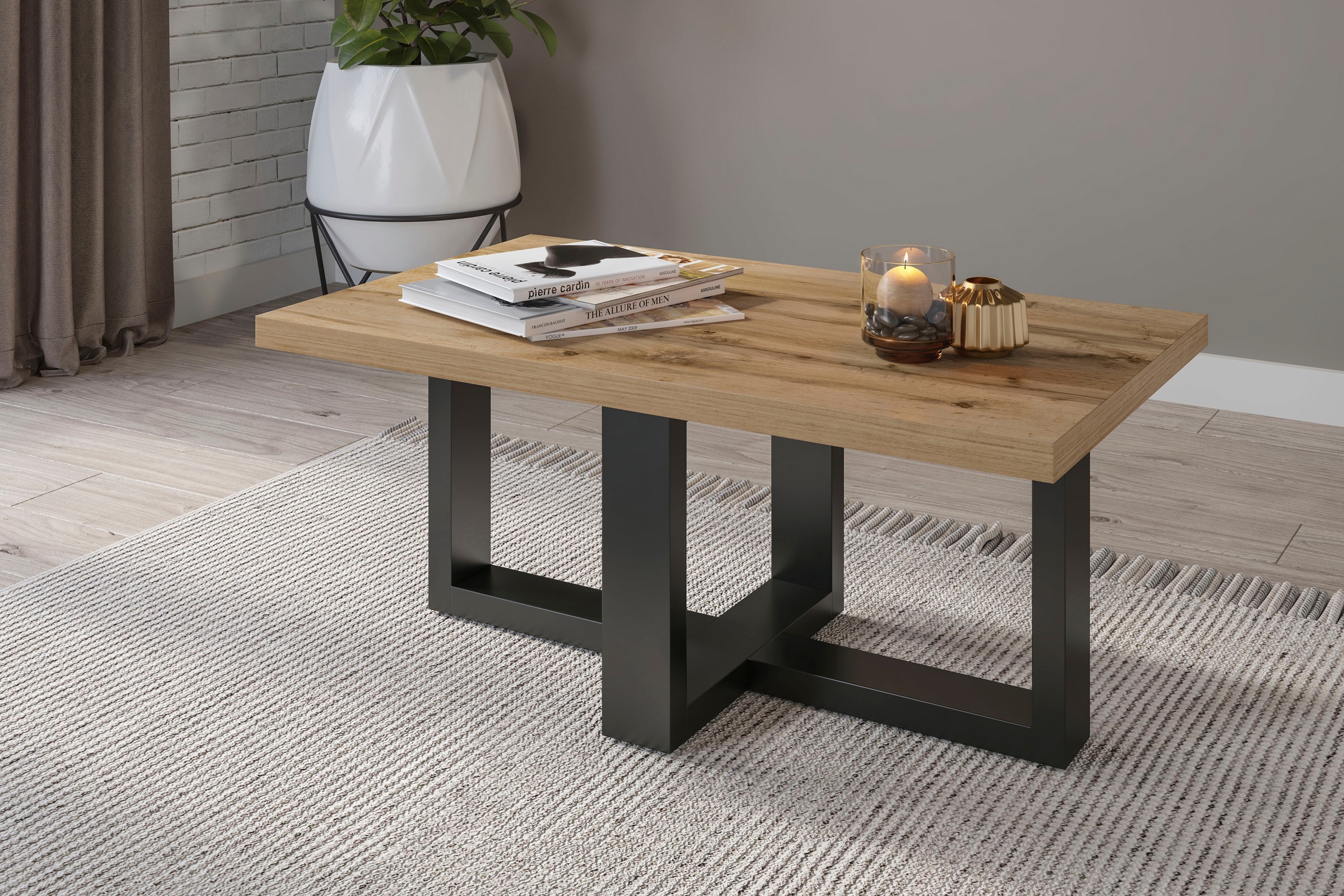 Home affaire Couchtisch »Eko«, Breite 75cm bzw. 102cm günstig online kaufen