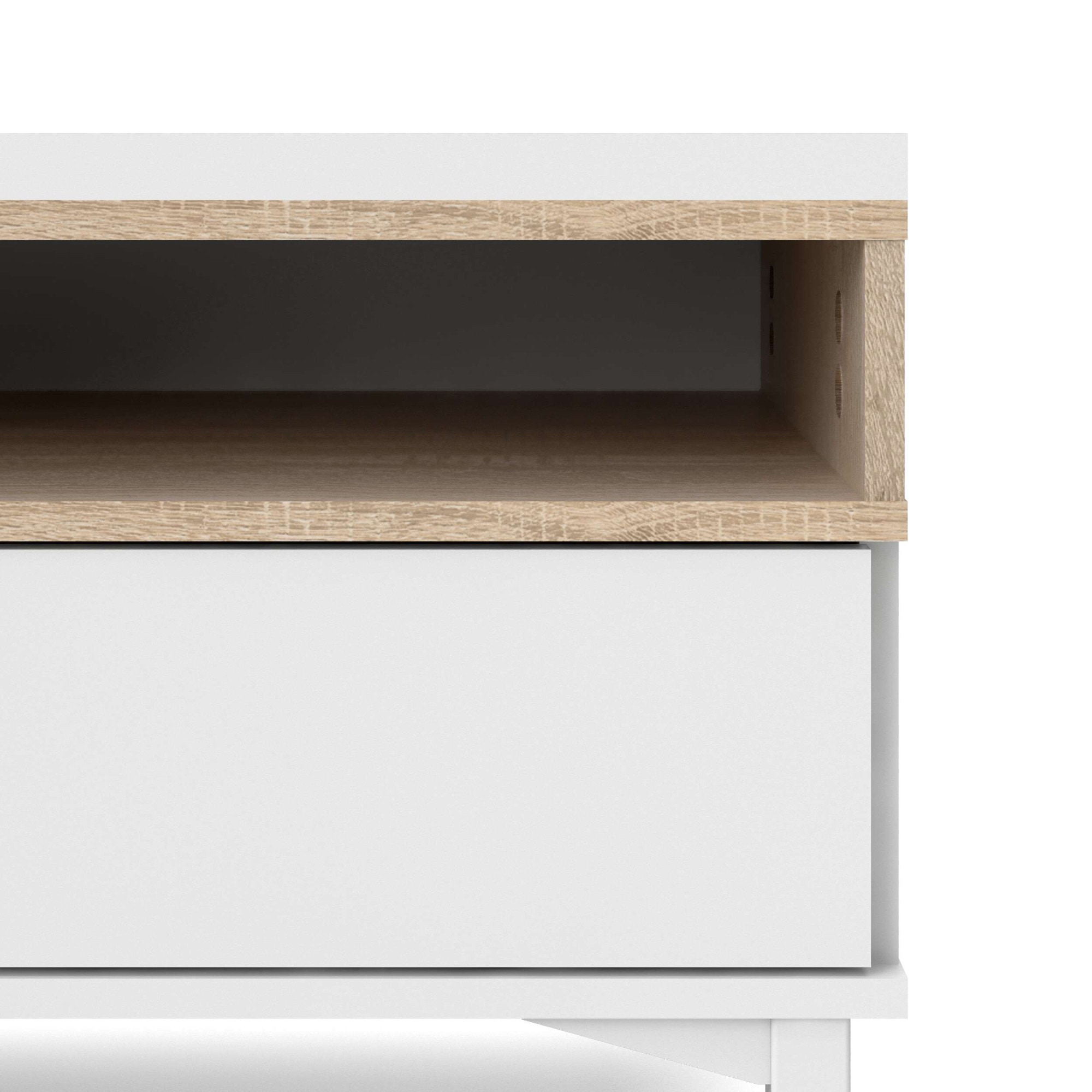 INOSIGN TV-Board »Roomers TV-Board, TV-Möbel, TV-Unit, Media-Möbel, Sideboard«, Breite/Höhe 156/48 cm, 2 offene Fächer mit Rahmen-Optik, Kabelführung