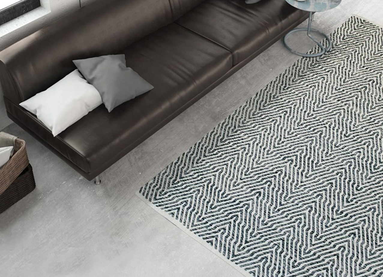 my home Teppich »Hanno«, rechteckig, 7 mm Höhe, flacher Teppich, Kurzflor, günstig online kaufen
