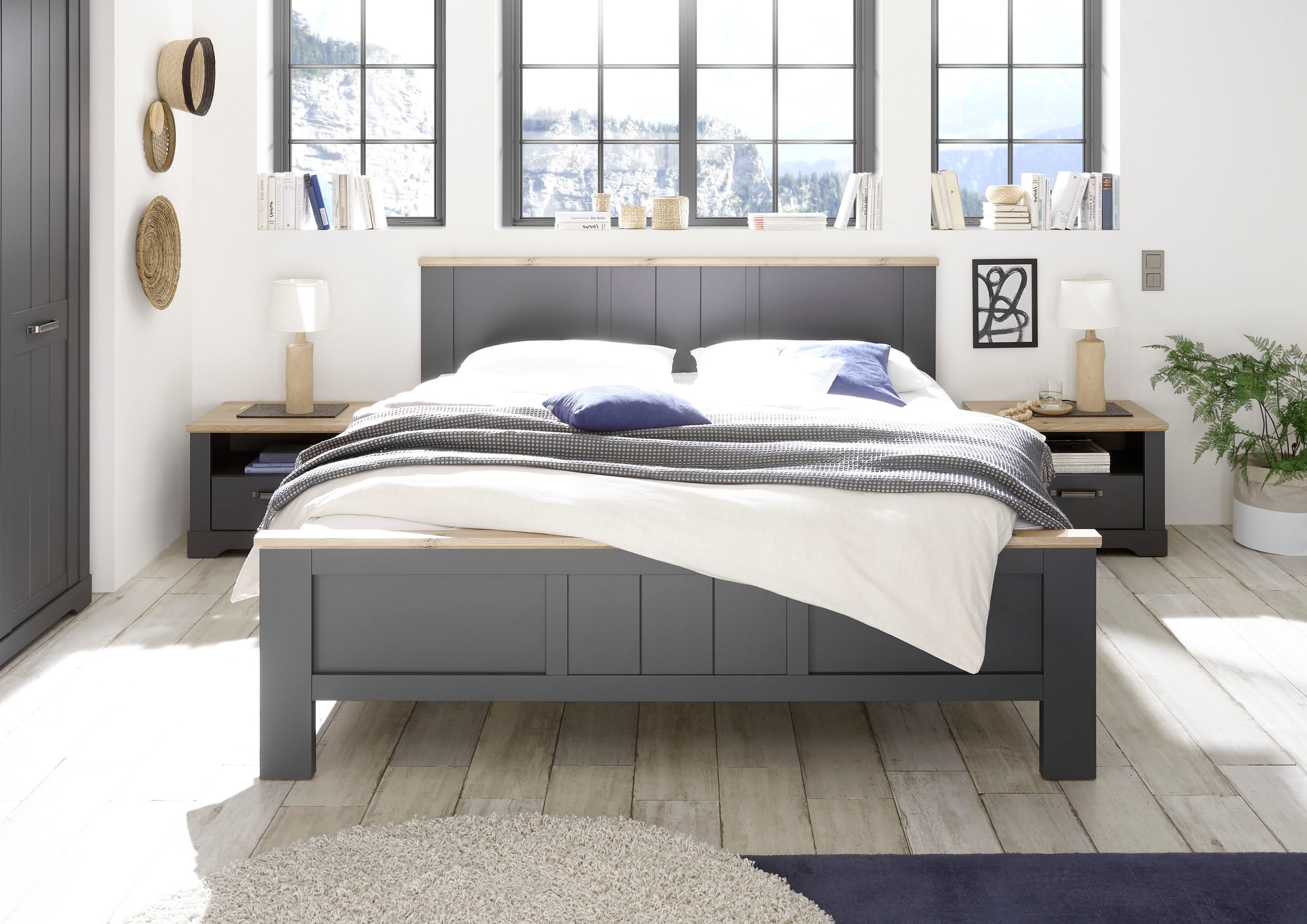 Schlafkontor Nachtkommode »Elastir«, im Landhausstil