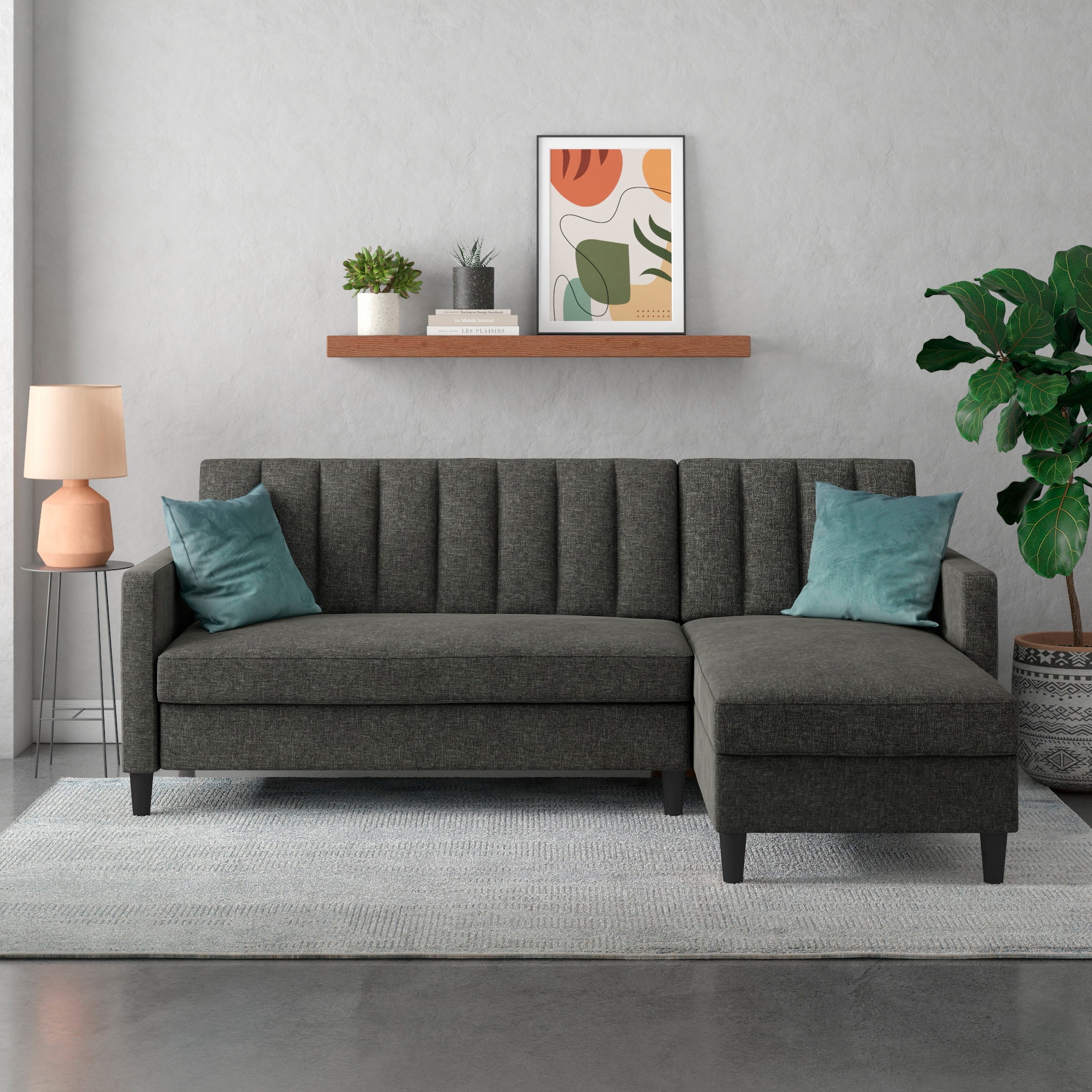 Dorel Home Ecksofa »Celine, L-Form,« mit Bett-Funktion und Stauraum. Recami günstig online kaufen