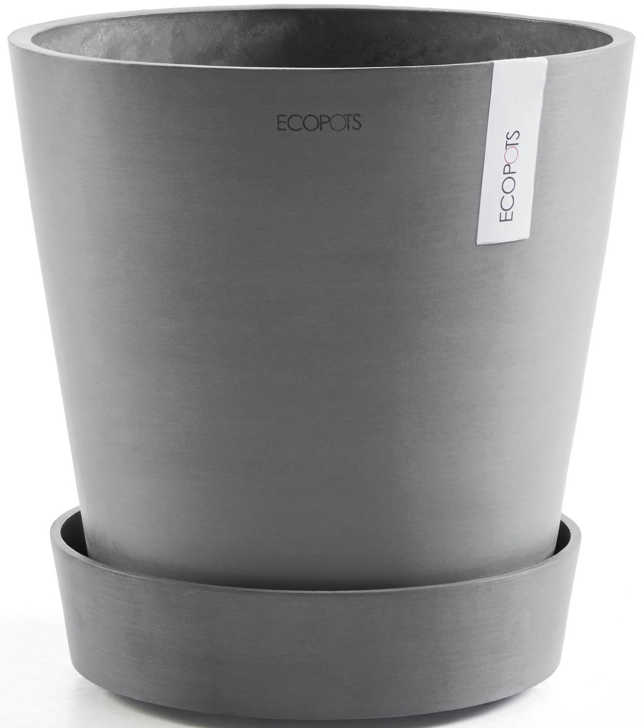 ECOPOTS Topfuntersetzer »mit Rollen 60 Grau« für innen und außen: frostsicher, bruchsicher und lichtbeständig
