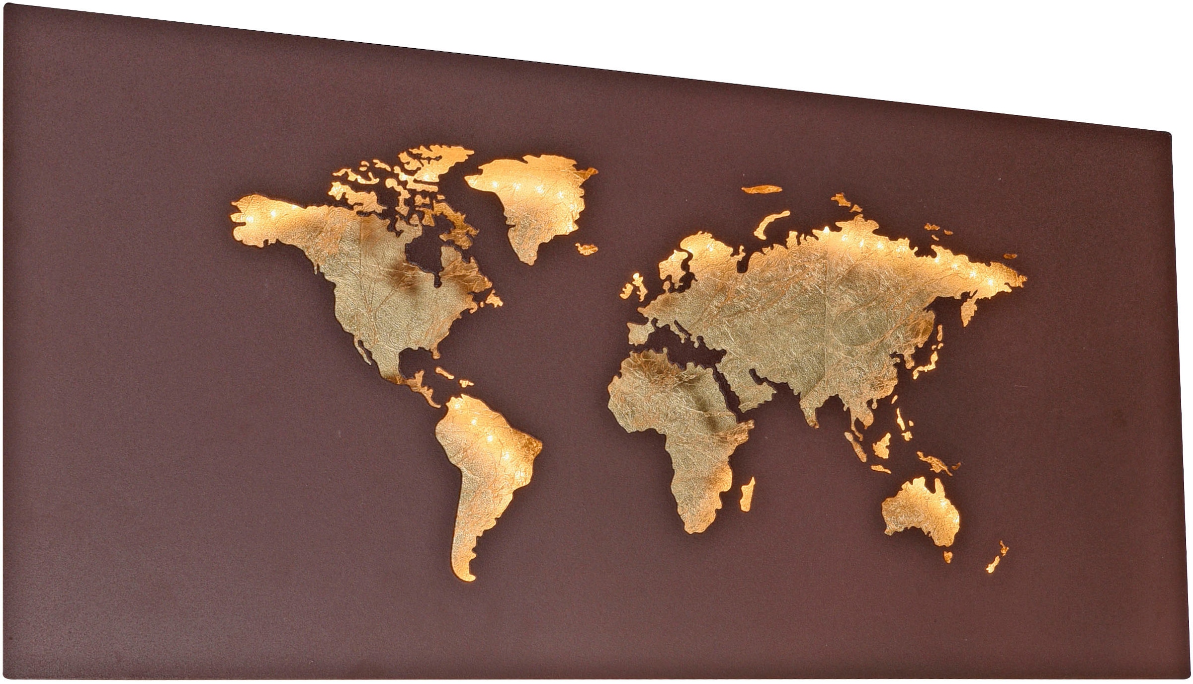 Paul Neuhaus LED Wandleuchte »MAP«, 1 flammig, Leuchtmittel LED-Board   LED günstig online kaufen